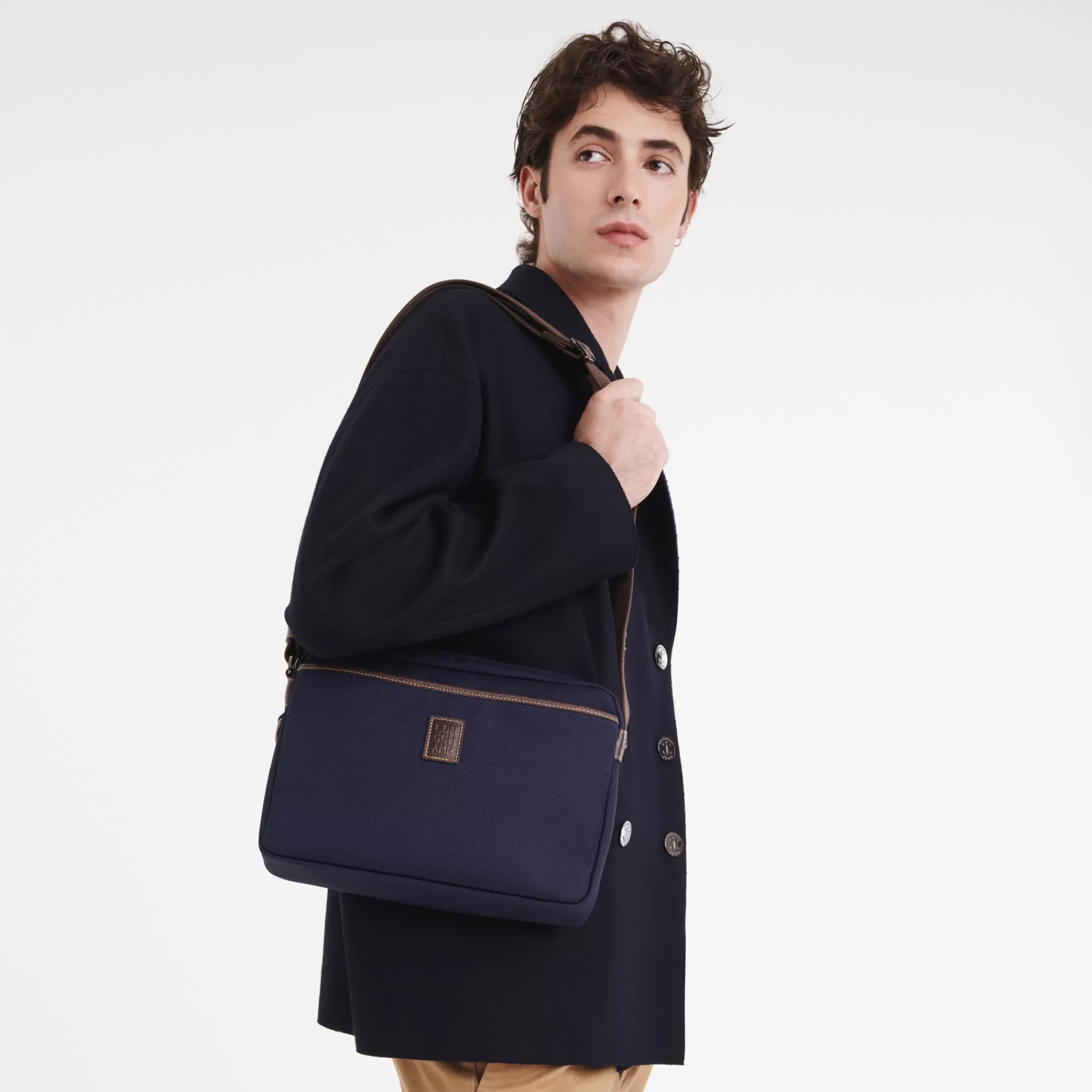 Boxford | Sacs Bandoulière>Longchamp Camera Bag M Boxford Bleu