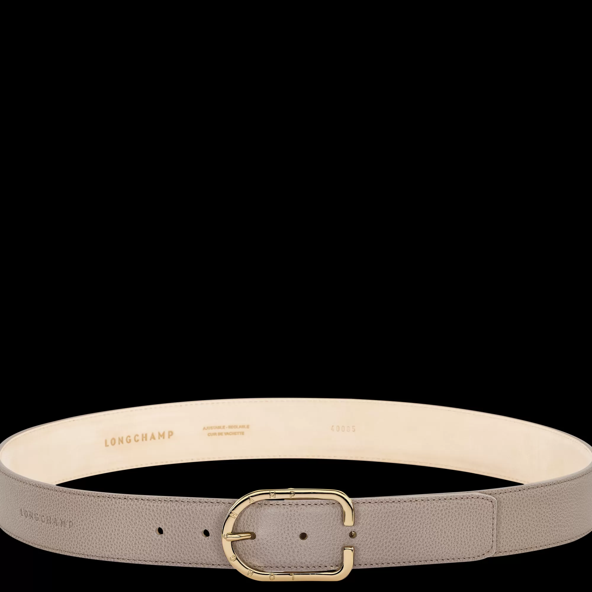 Ceintures>Longchamp Ceinture Femme Le Foulonné Tourterelle