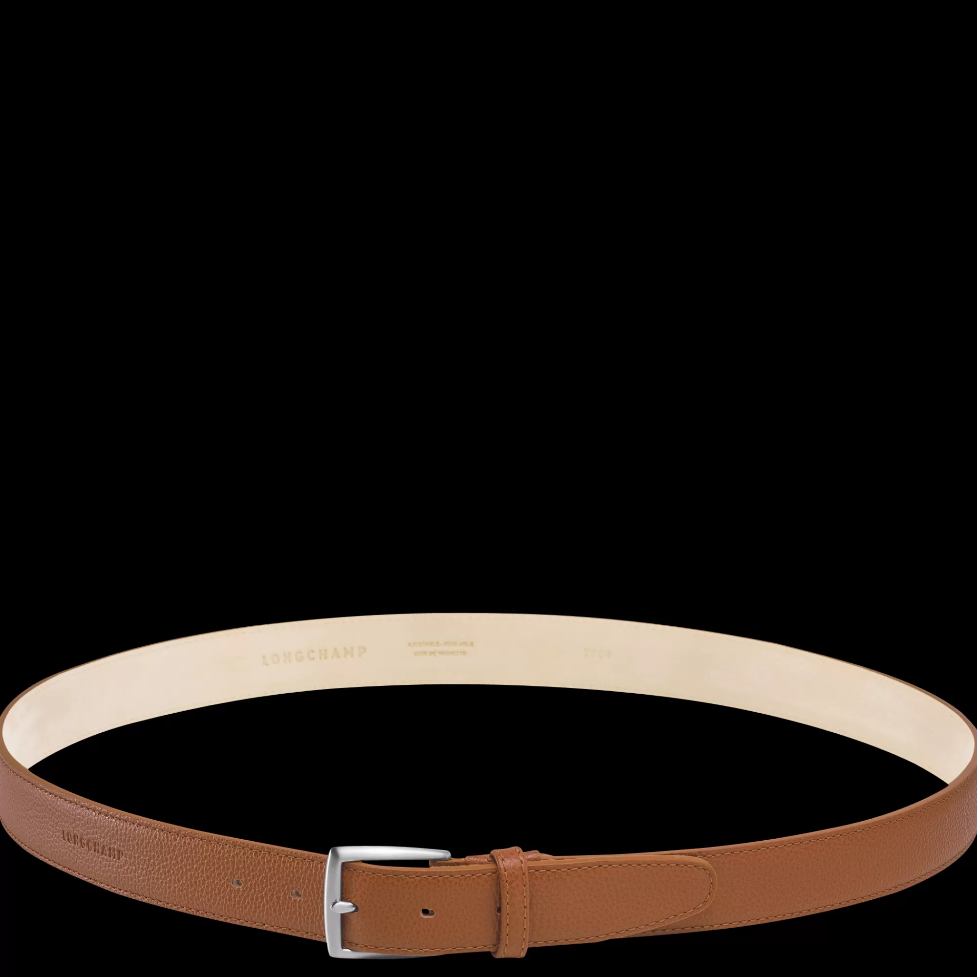 Ceintures>Longchamp Ceinture Homme Le Foulonné Caramel