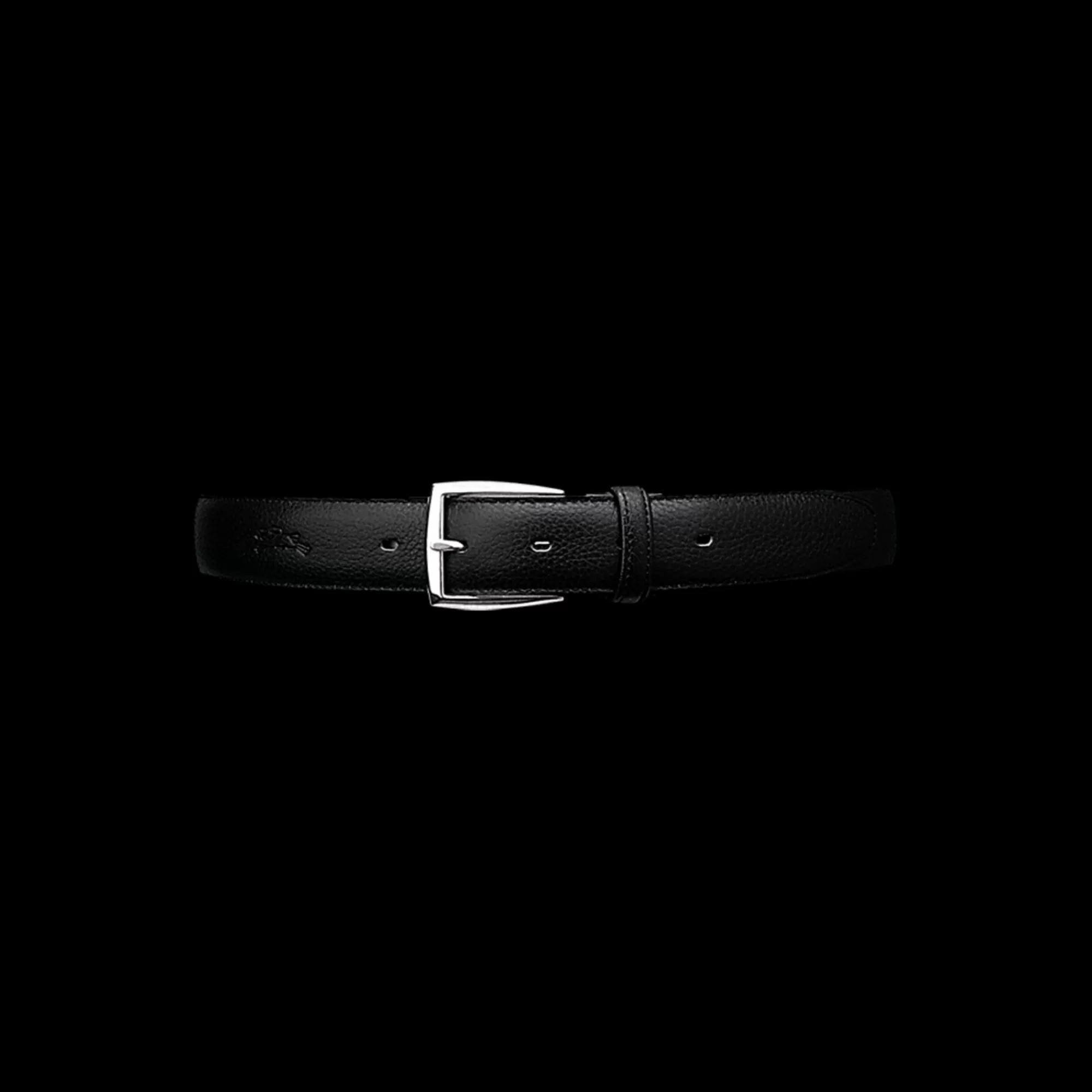 Ceintures>Longchamp Ceinture Homme Le Foulonné Noir