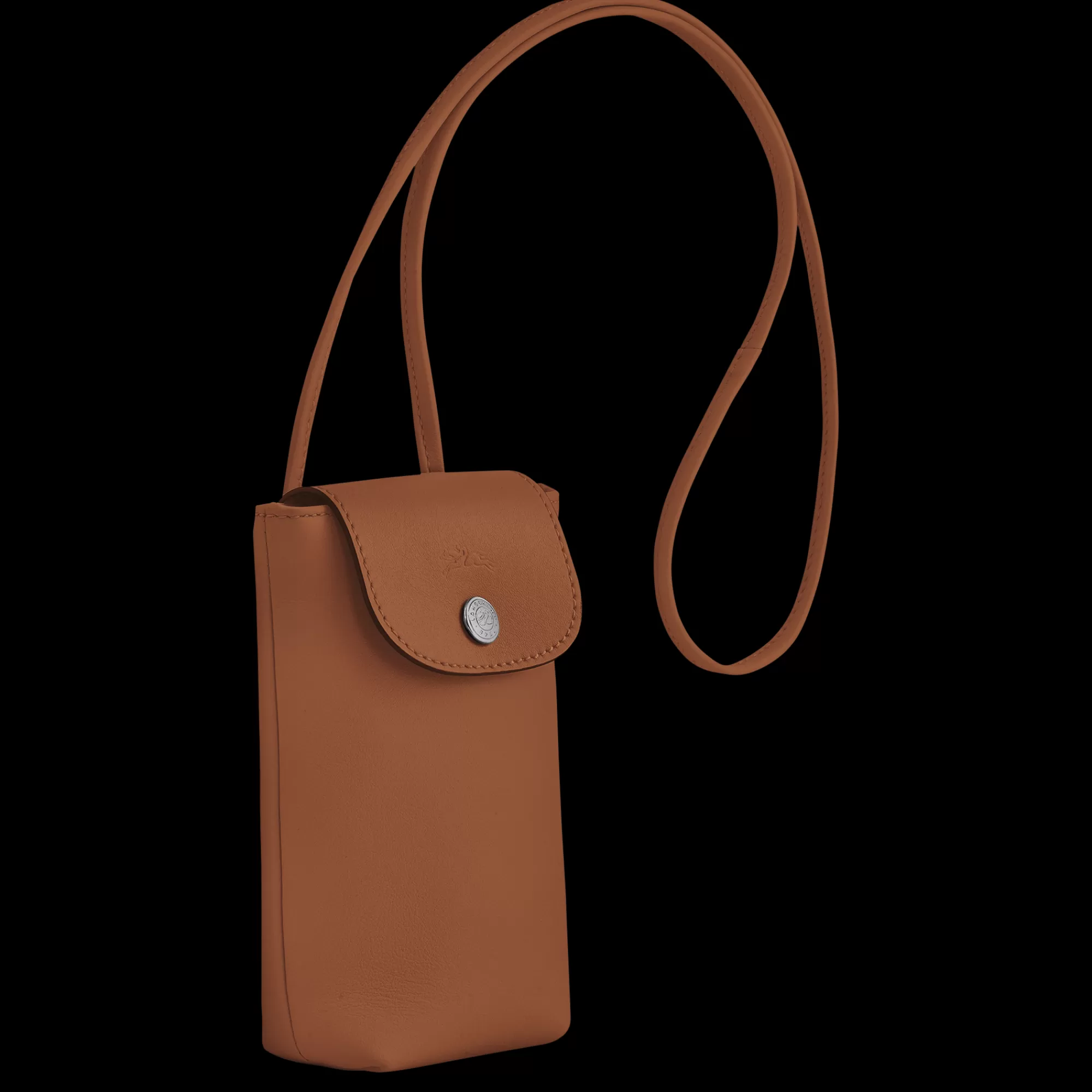 Le Pliage Xtra | Accessoires>Longchamp Etui Téléphone Avec Cordon Le Pliage Xtra Cognac