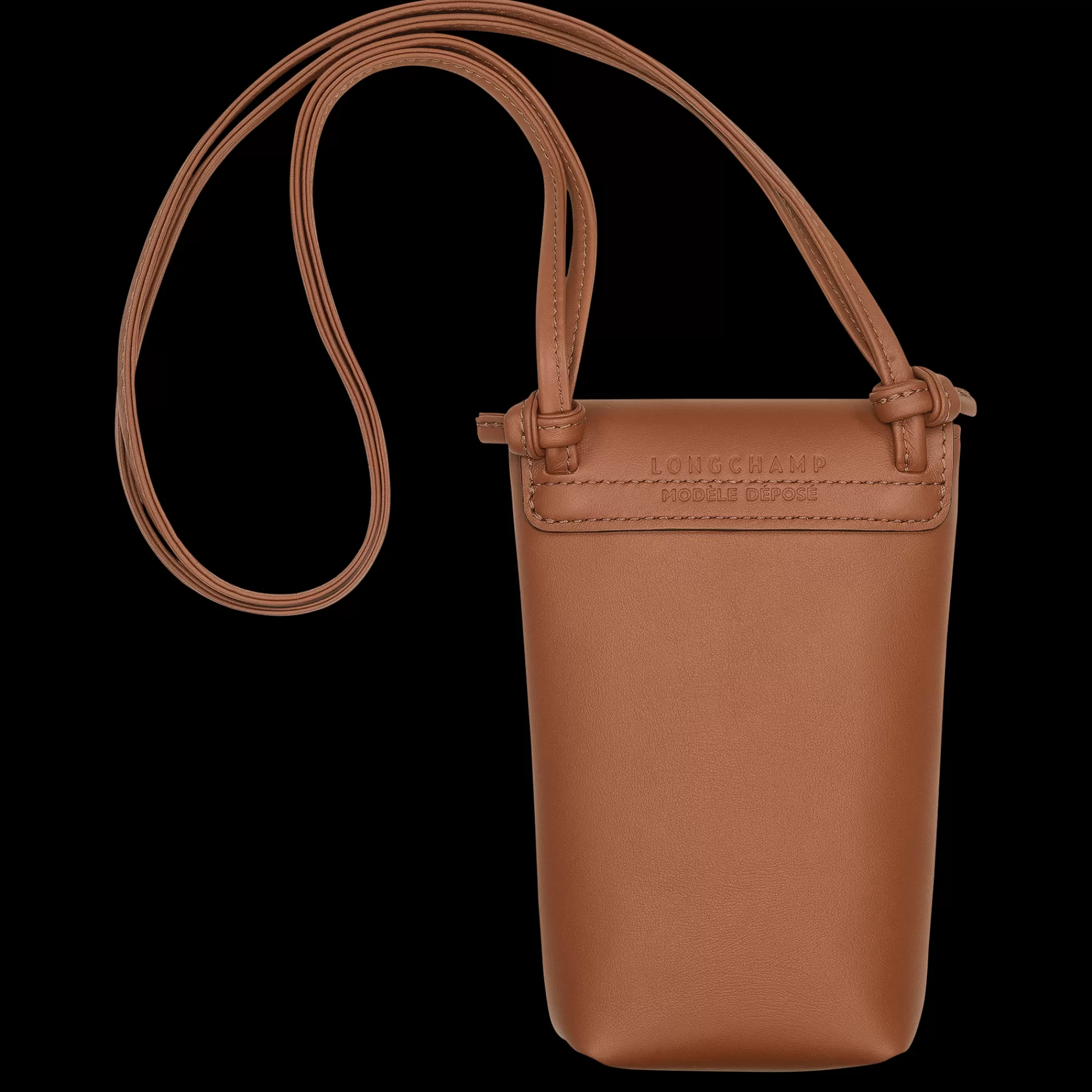 Le Pliage Xtra | Accessoires>Longchamp Etui Téléphone Avec Cordon Le Pliage Xtra Cognac