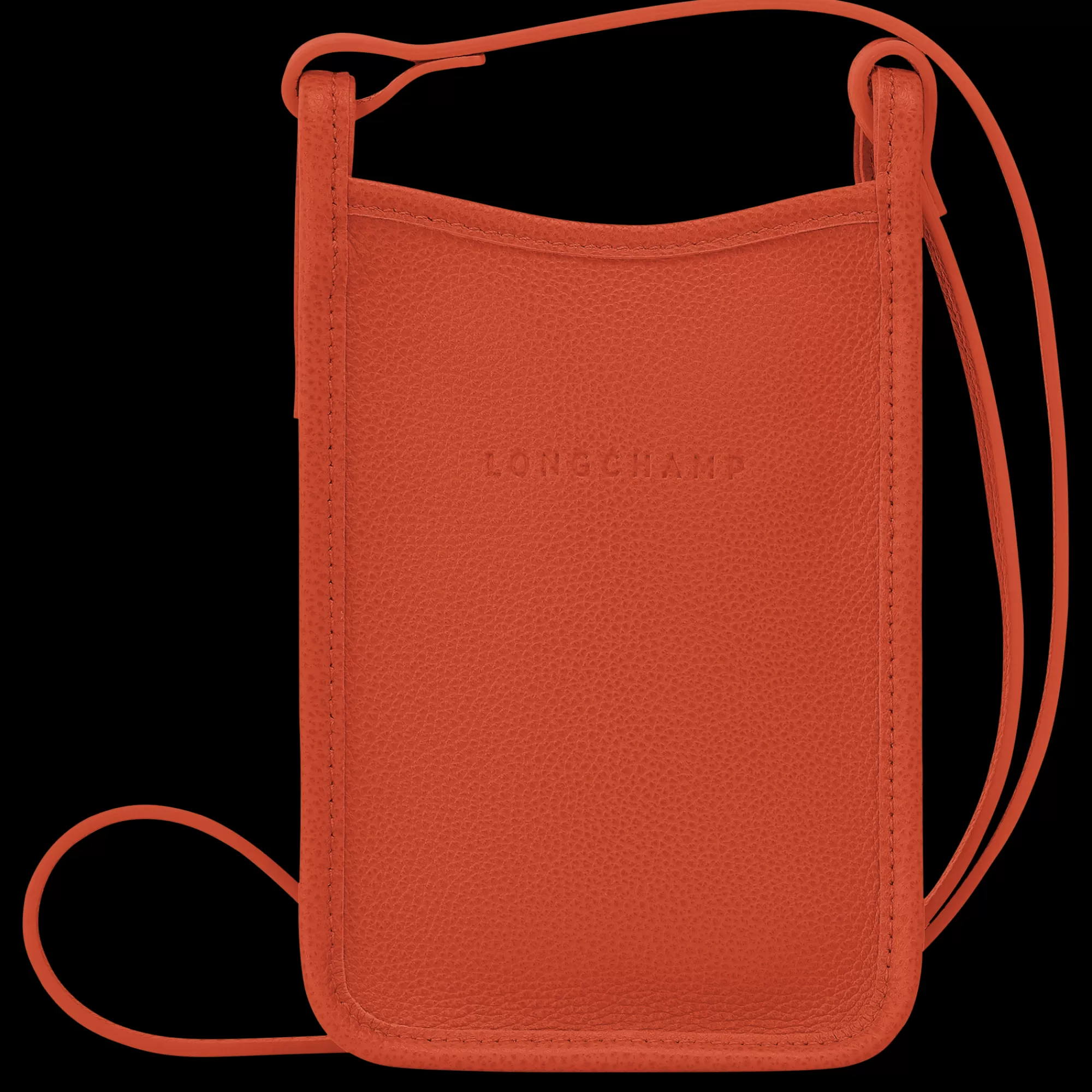 Pochettes & Étuis | Étuis Téléphone>Longchamp Etui Téléphone Le Foulonné Paprika