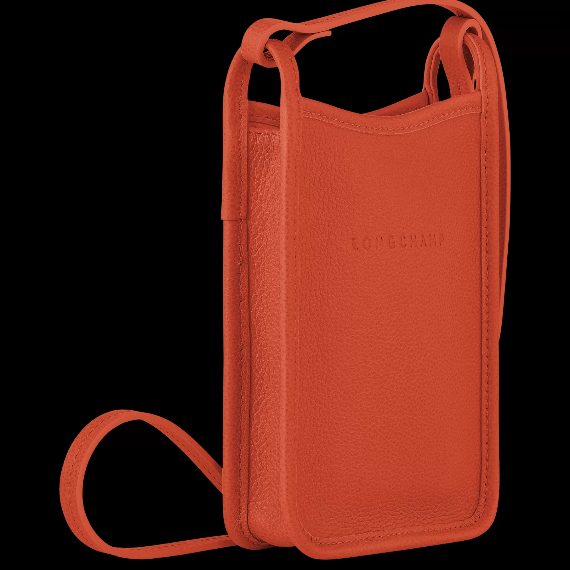 Pochettes & Étuis | Étuis Téléphone>Longchamp Etui Téléphone Le Foulonné Paprika