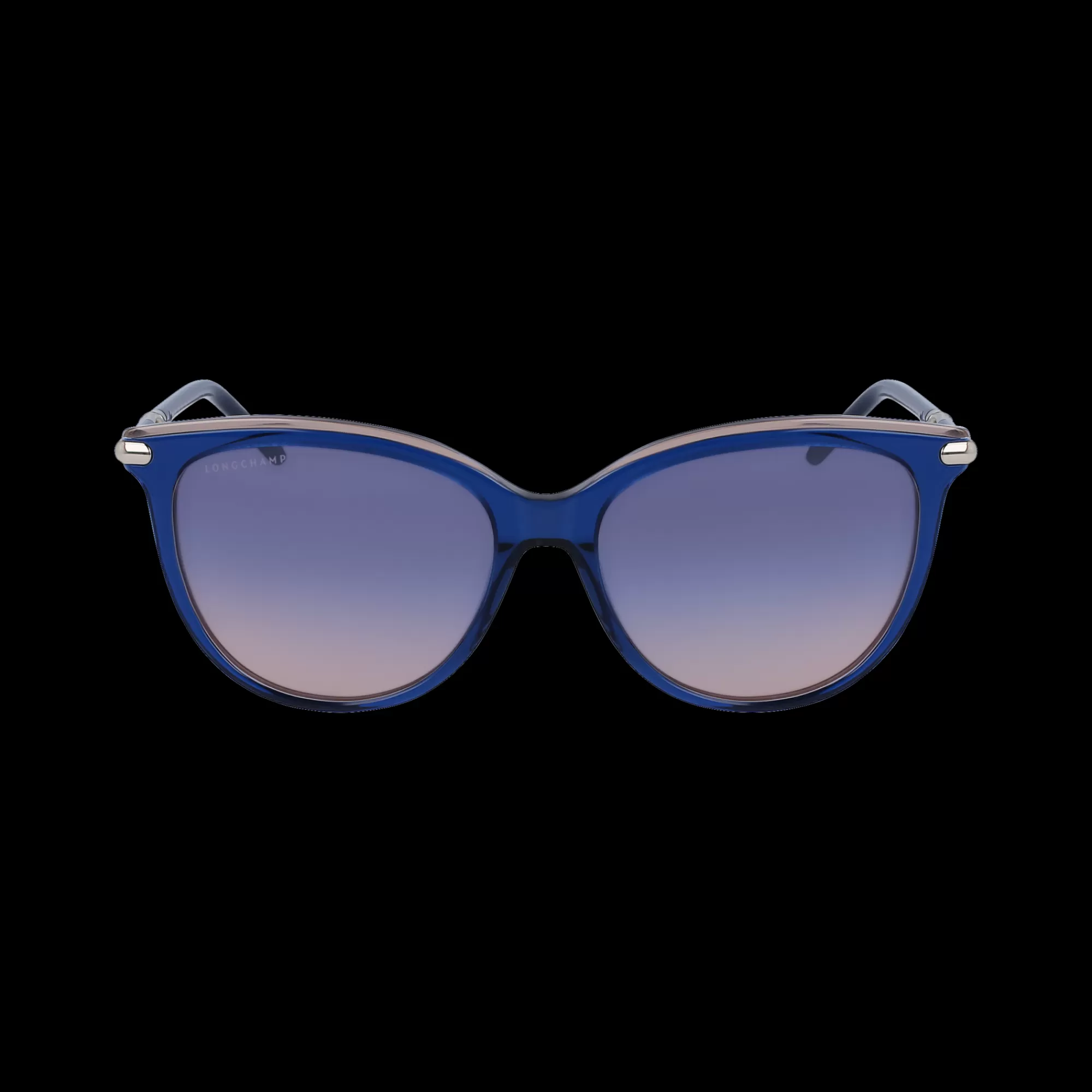 Lunettes De Soleil>Longchamp Lunettes De Soleil Bleu/Rose