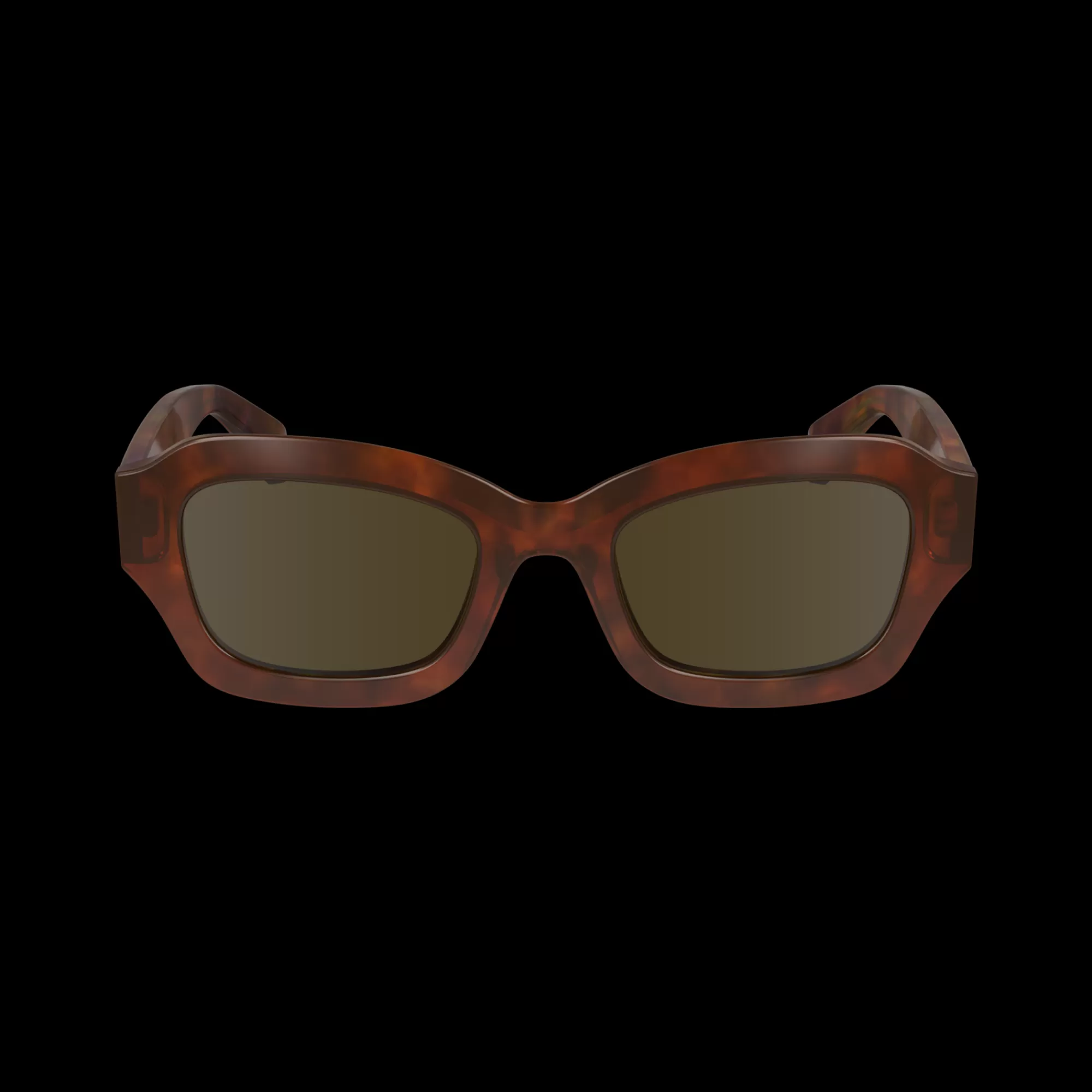 Lunettes De Soleil>Longchamp Lunettes De Soleil Ecaille Marron