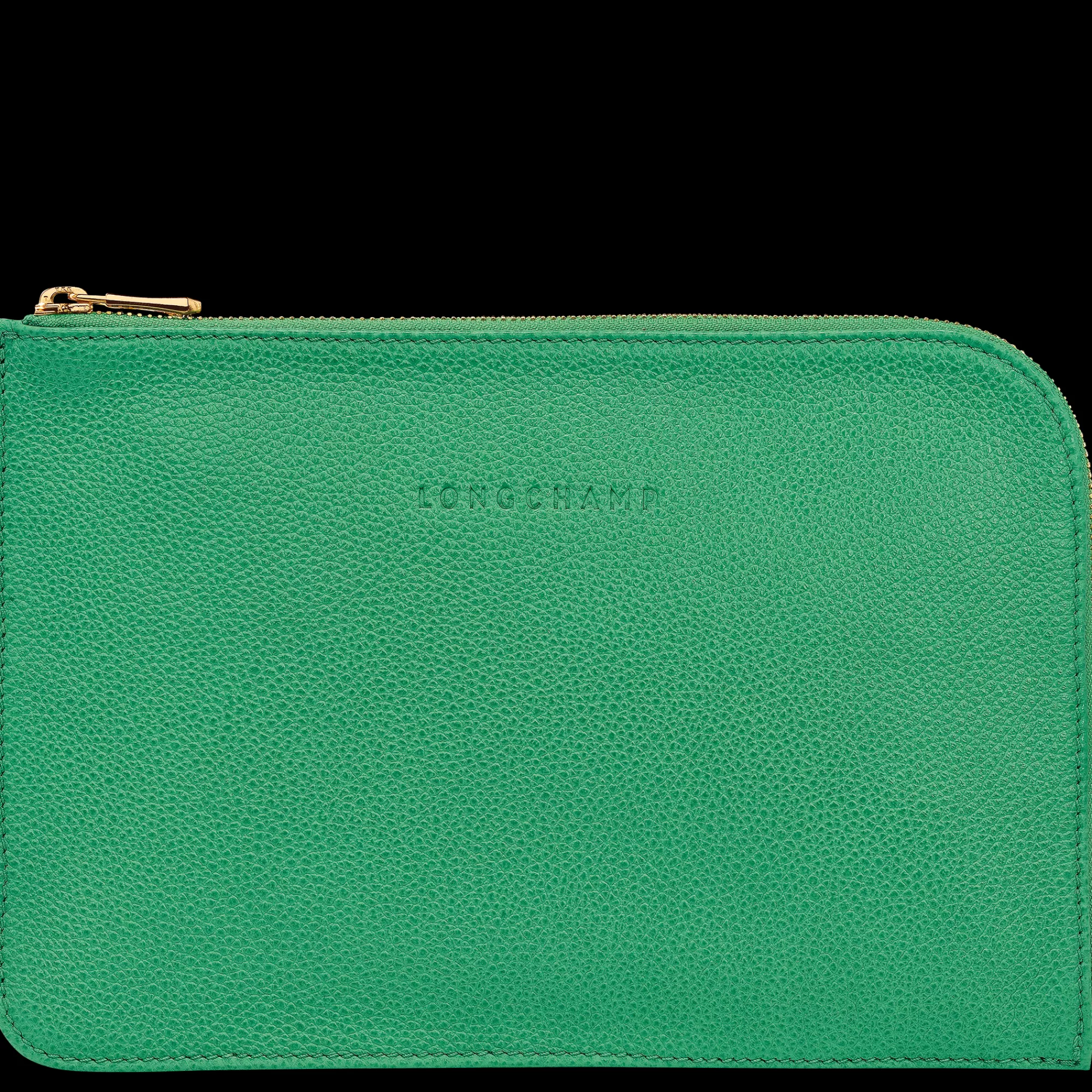 Pochettes & Étuis>Longchamp Pochette Le Foulonné Vert