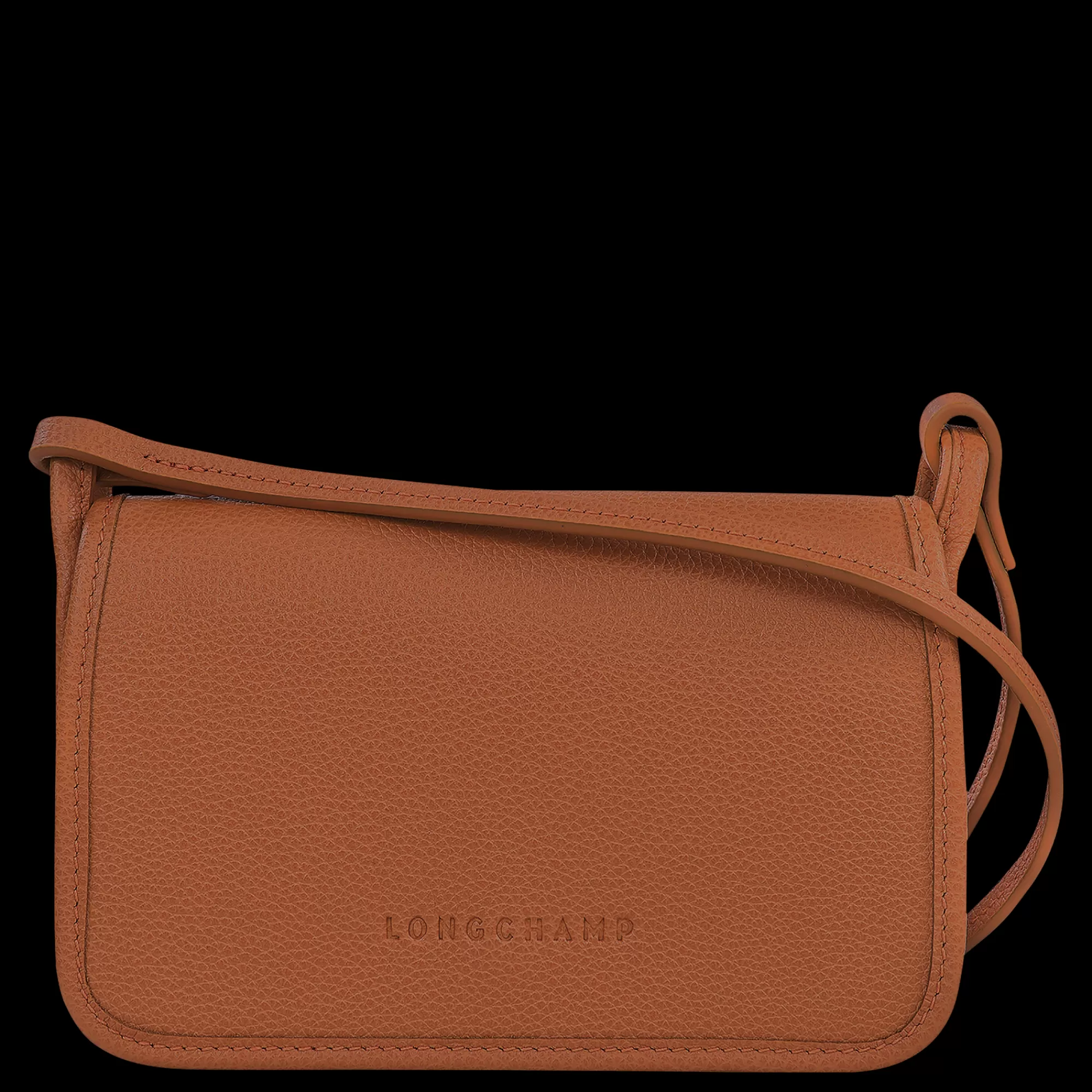 Le Foulonné | Portefeuilles>Longchamp Pochette XS Le Foulonné Caramel