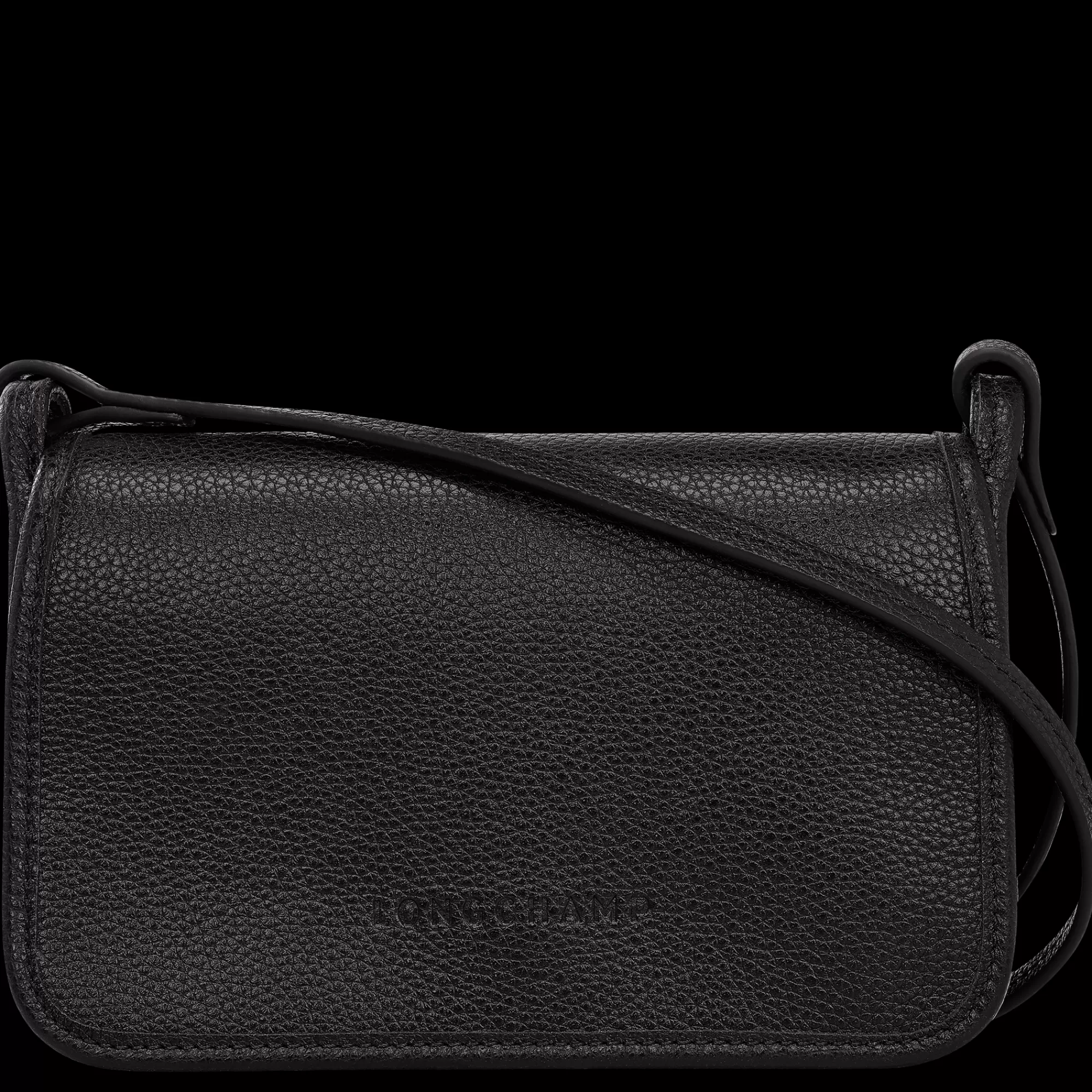 Le Foulonné | Portefeuilles>Longchamp Pochette XS Le Foulonné Noir