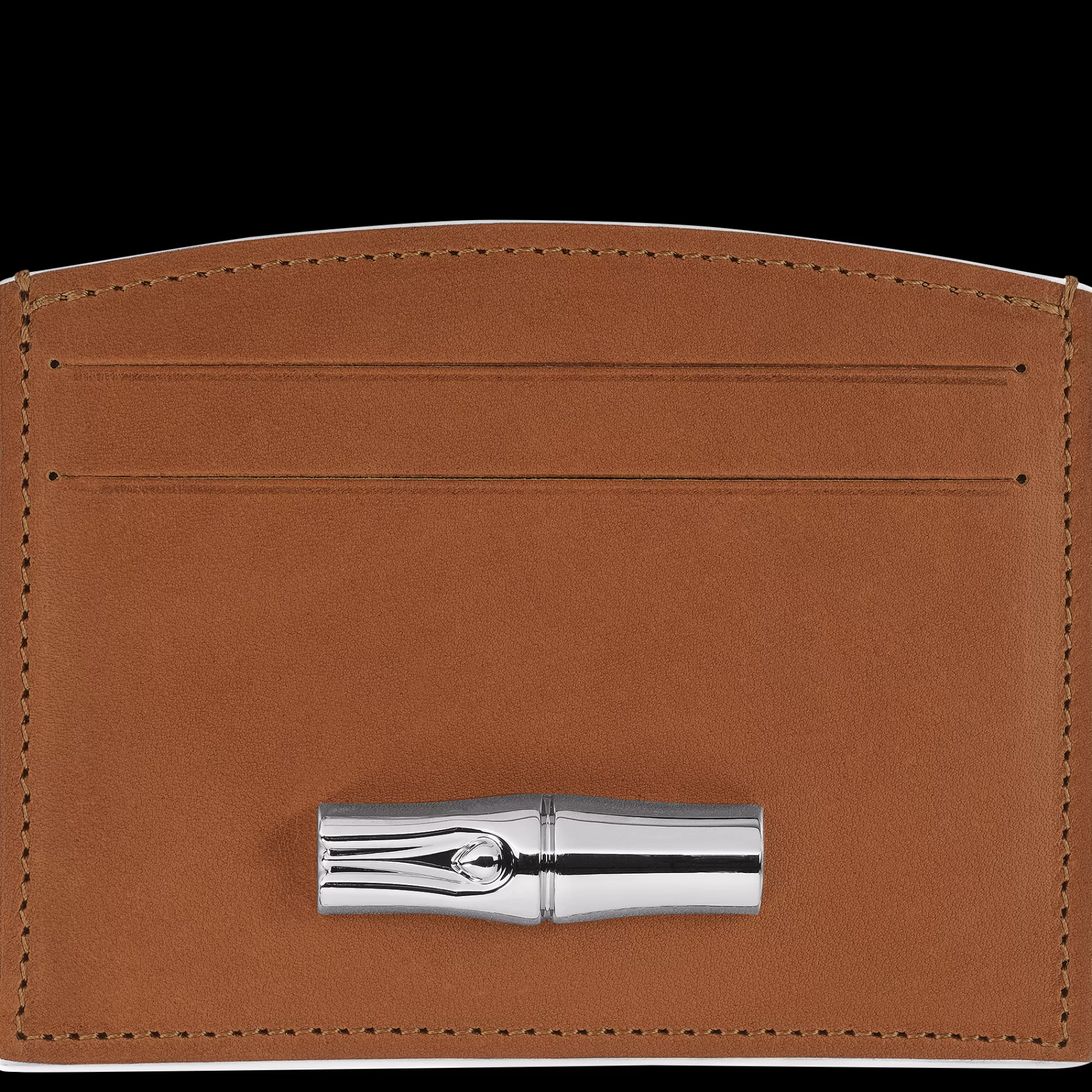 Porte-Cartes & Porte-Monnaie>Longchamp Porte-cartes Le Roseau Cognac