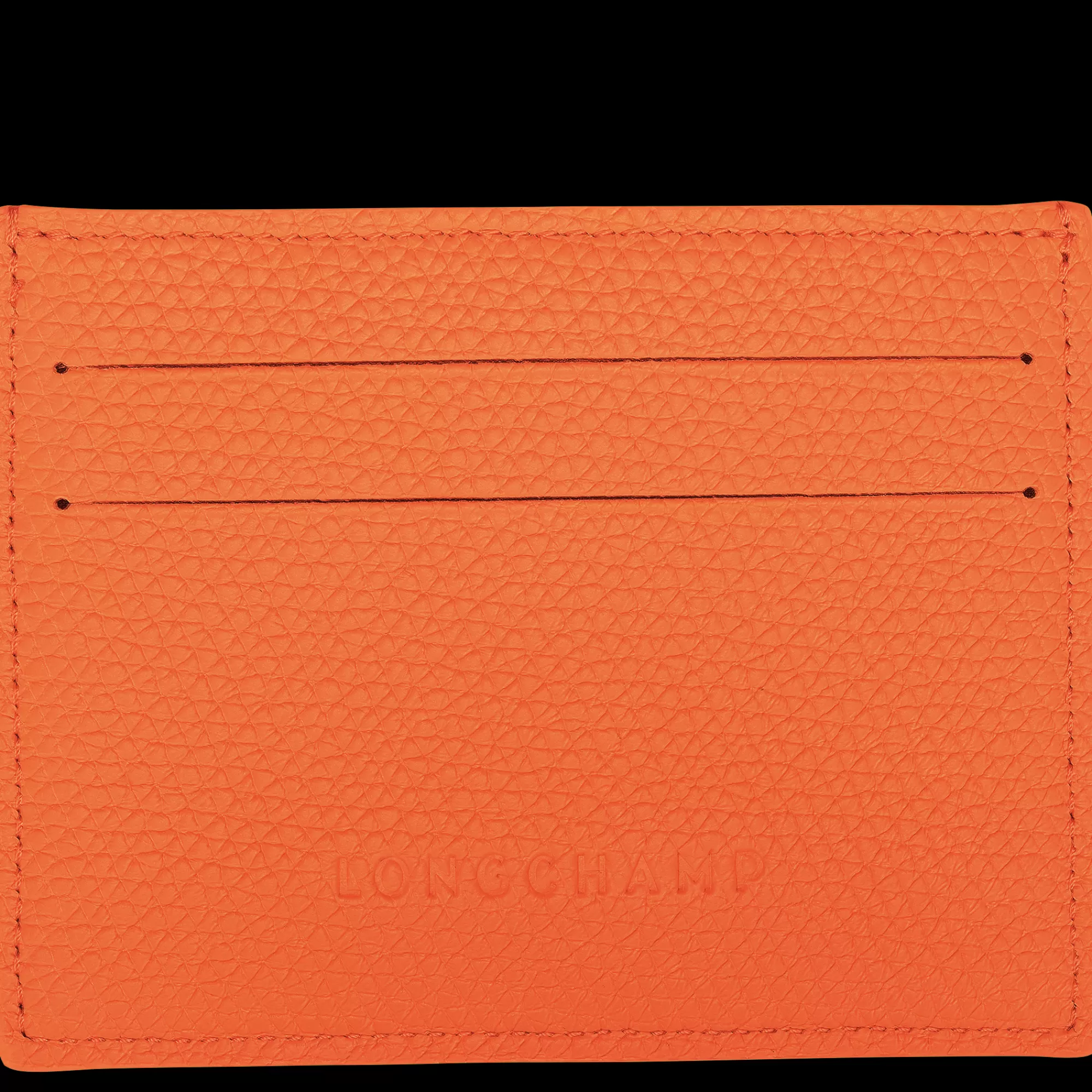 Porte-Cartes & Porte-Monnaie>Longchamp Porte-cartes Le Roseau Orange