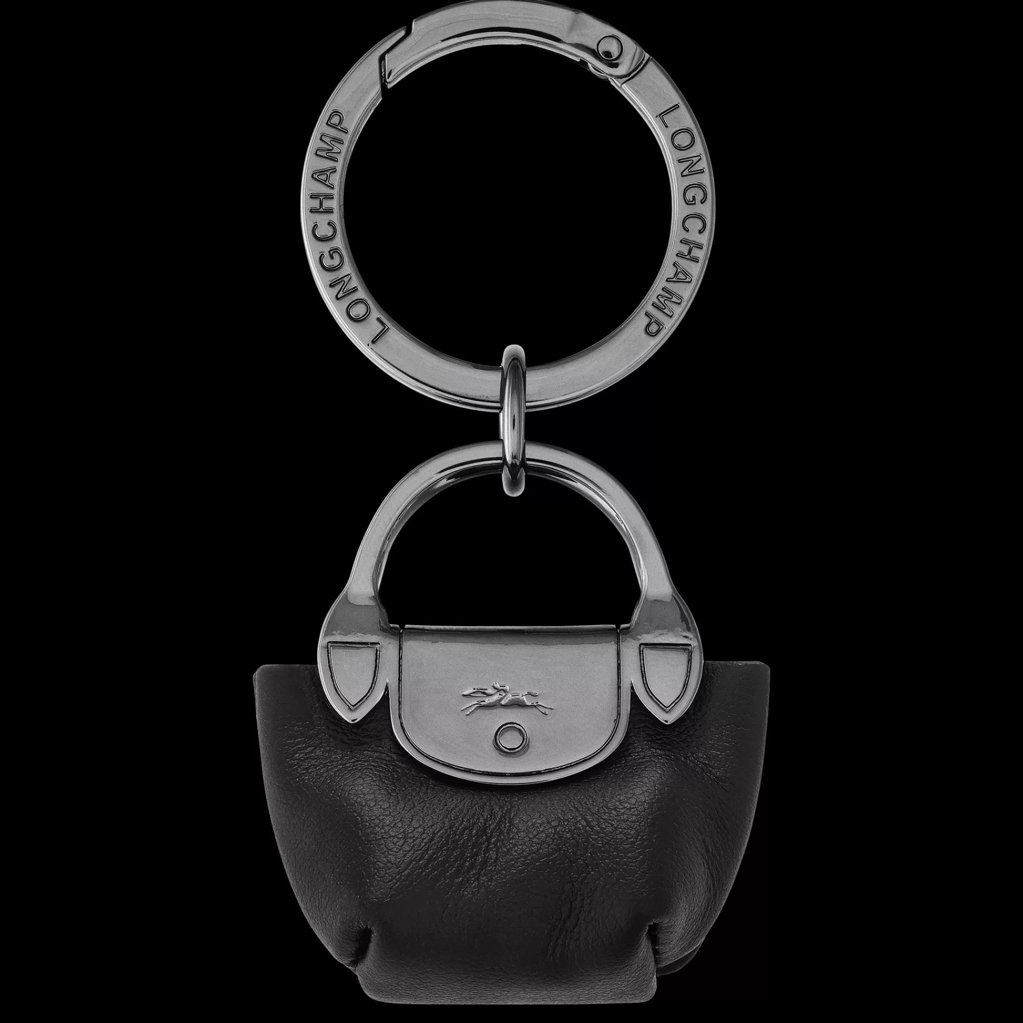 Le Pliage Xtra | Accessoires>Longchamp Porte-clés Le Pliage Xtra Noir