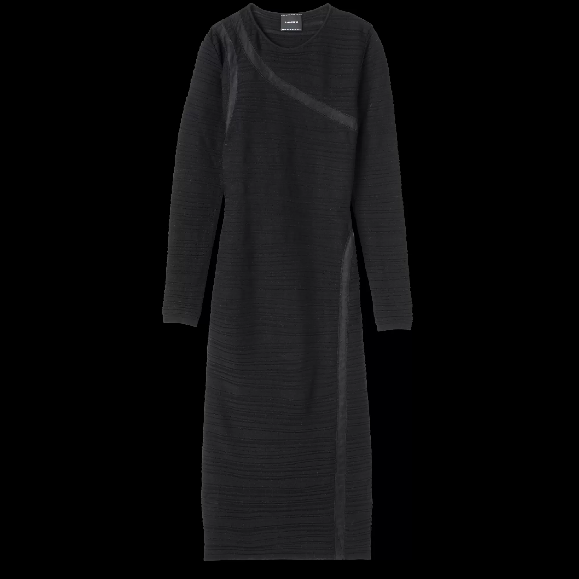 Maille | Robes & Jupes>Longchamp Robe Longue Noir