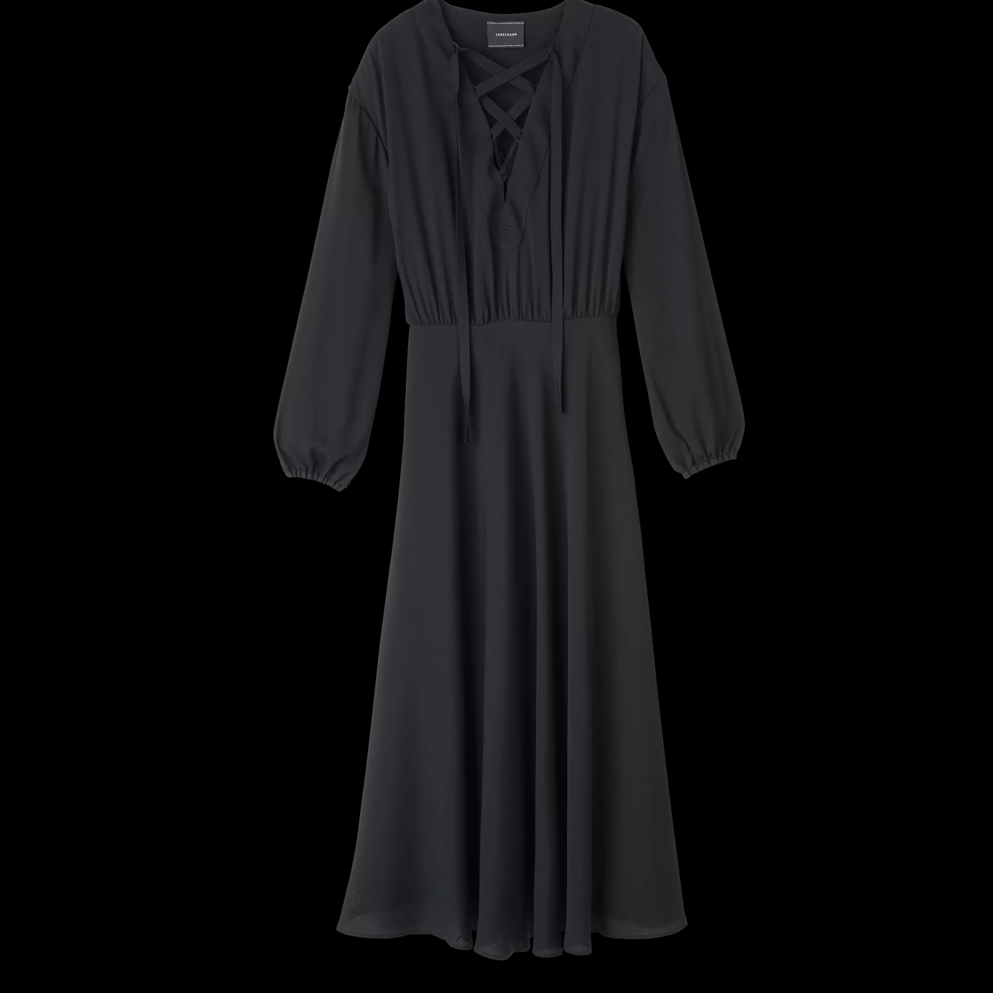 Robes & Jupes>Longchamp Robe Longue Noir