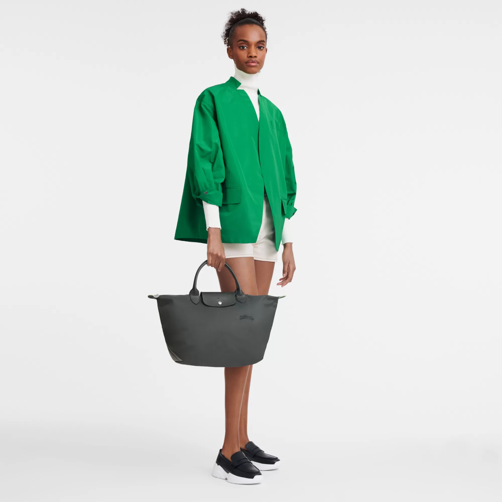 Le Pliage Green | Le Pliage M>Longchamp Sac à Main M Le Pliage Green Graphite