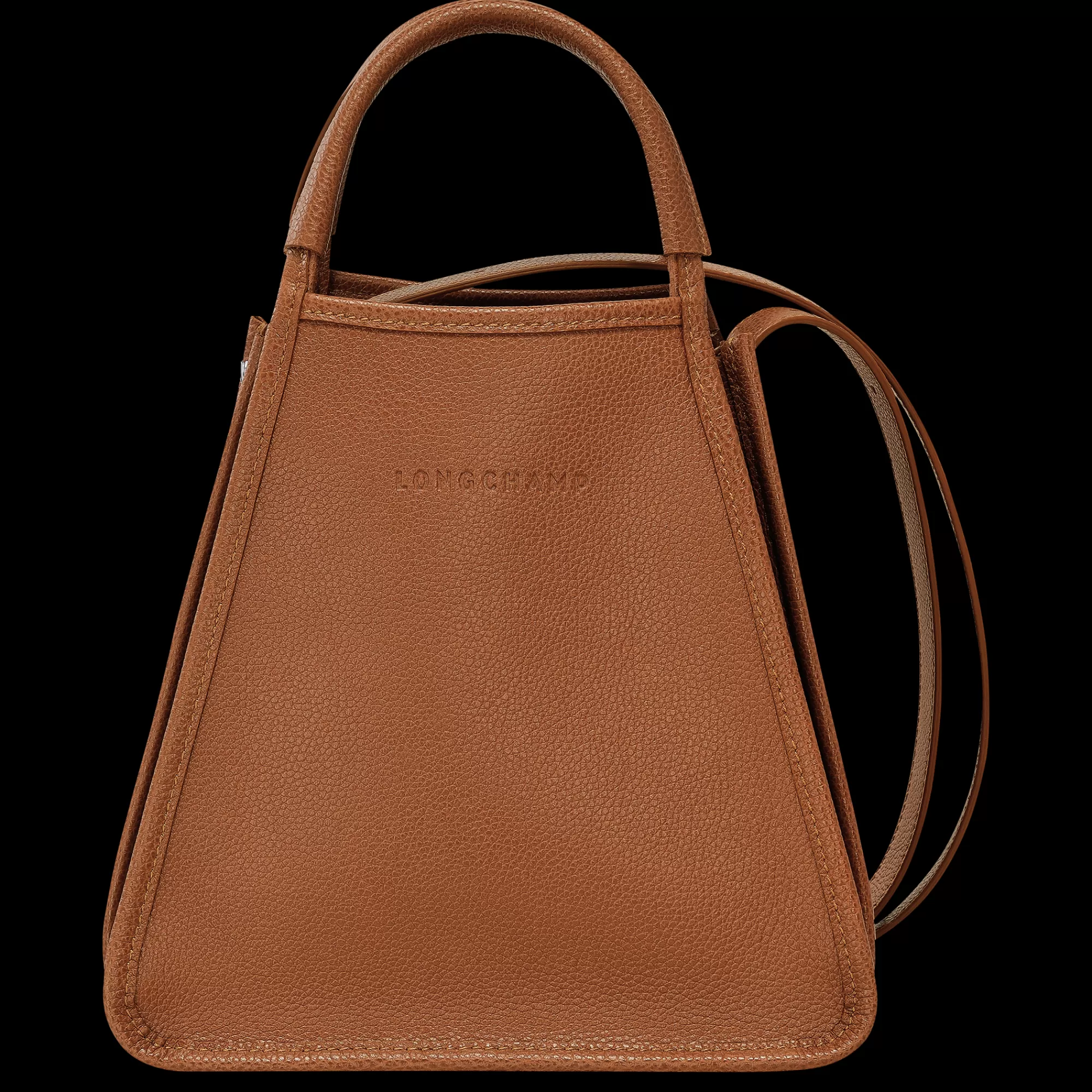 Le Foulonné | Sacs À Main>Longchamp Sac à Main S Le Foulonné Caramel