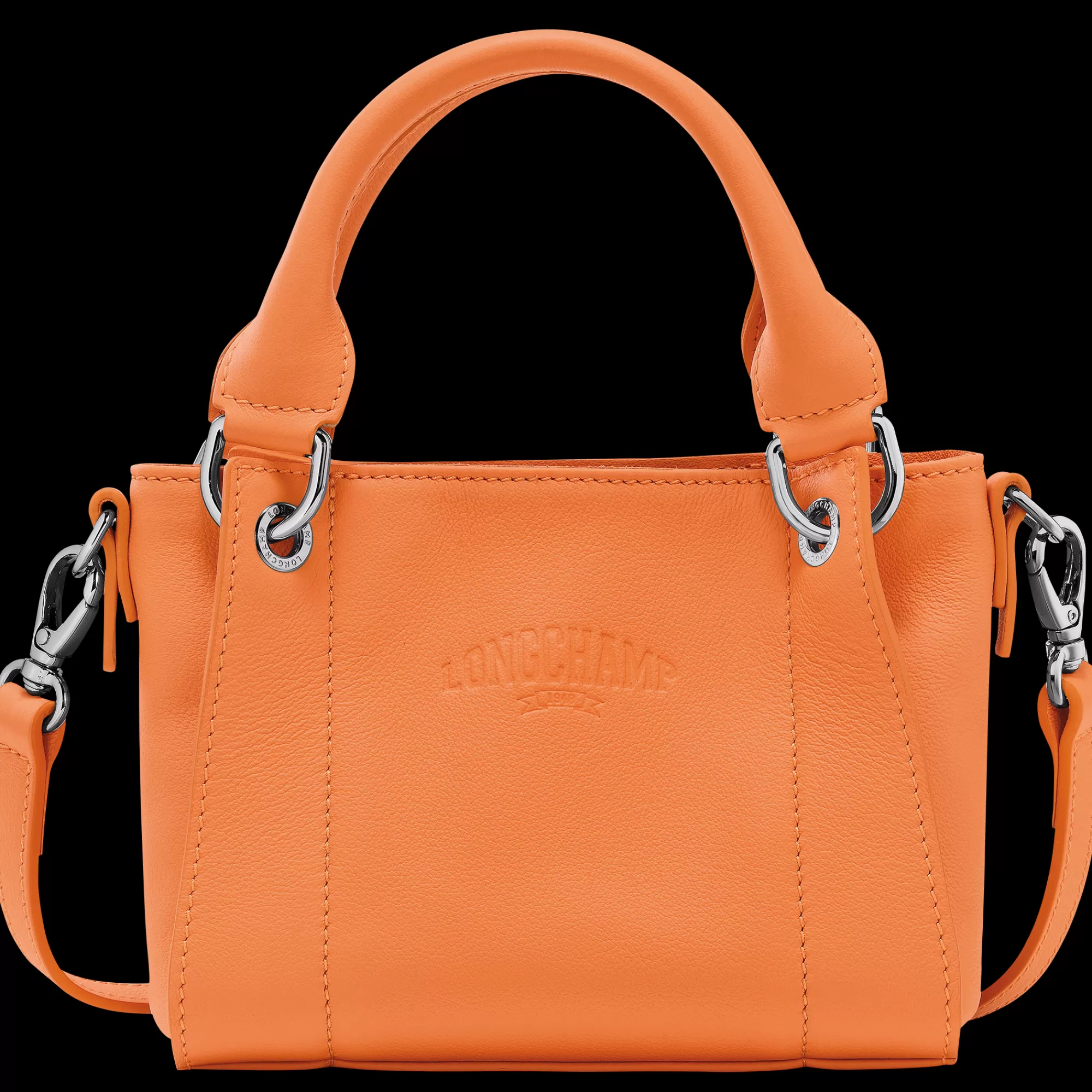 Longchamp 3D | Sacs À Main>Longchamp Sac à Main XS 3D Orange