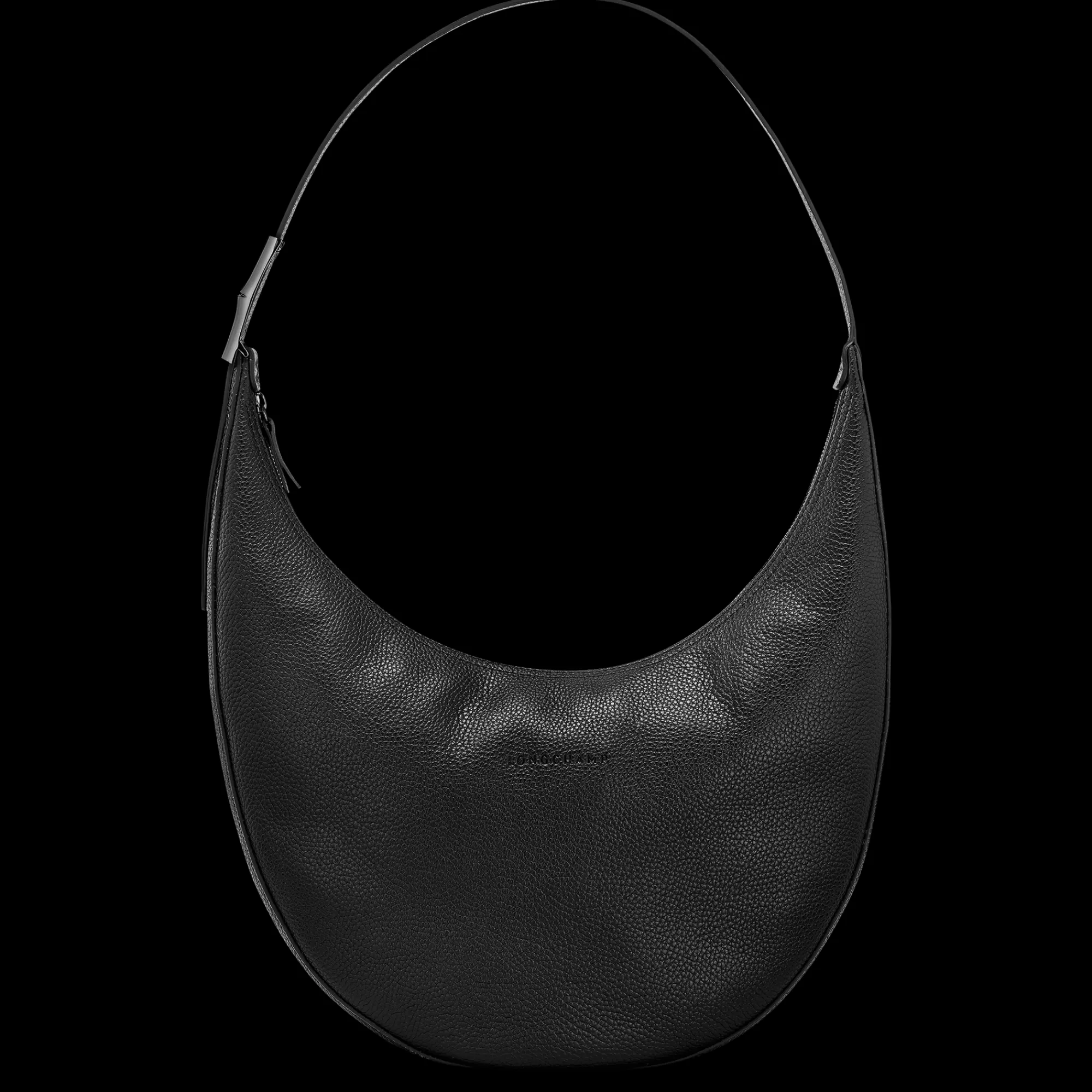 Le Roseau | Sacs Porté Épaule>Longchamp Sac Bandoulière L Le Roseau Essential Noir