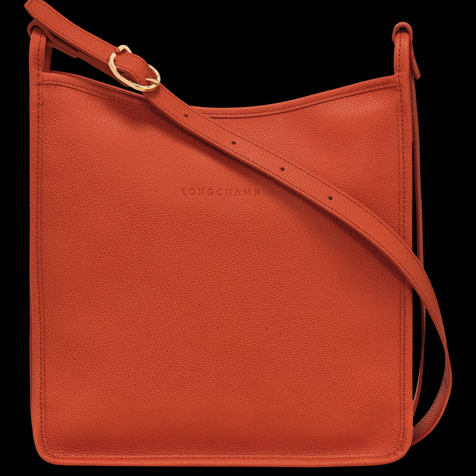 Le Foulonné | Sacs Bandoulière>Longchamp Sac Bandoulière M Le Foulonné Paprika