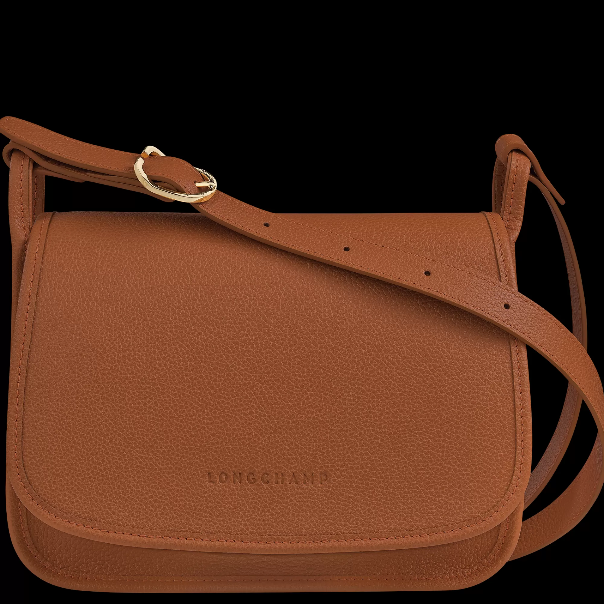 Le Foulonné | Sacs Bandoulière>Longchamp Sac Bandoulière M Le Foulonné Caramel