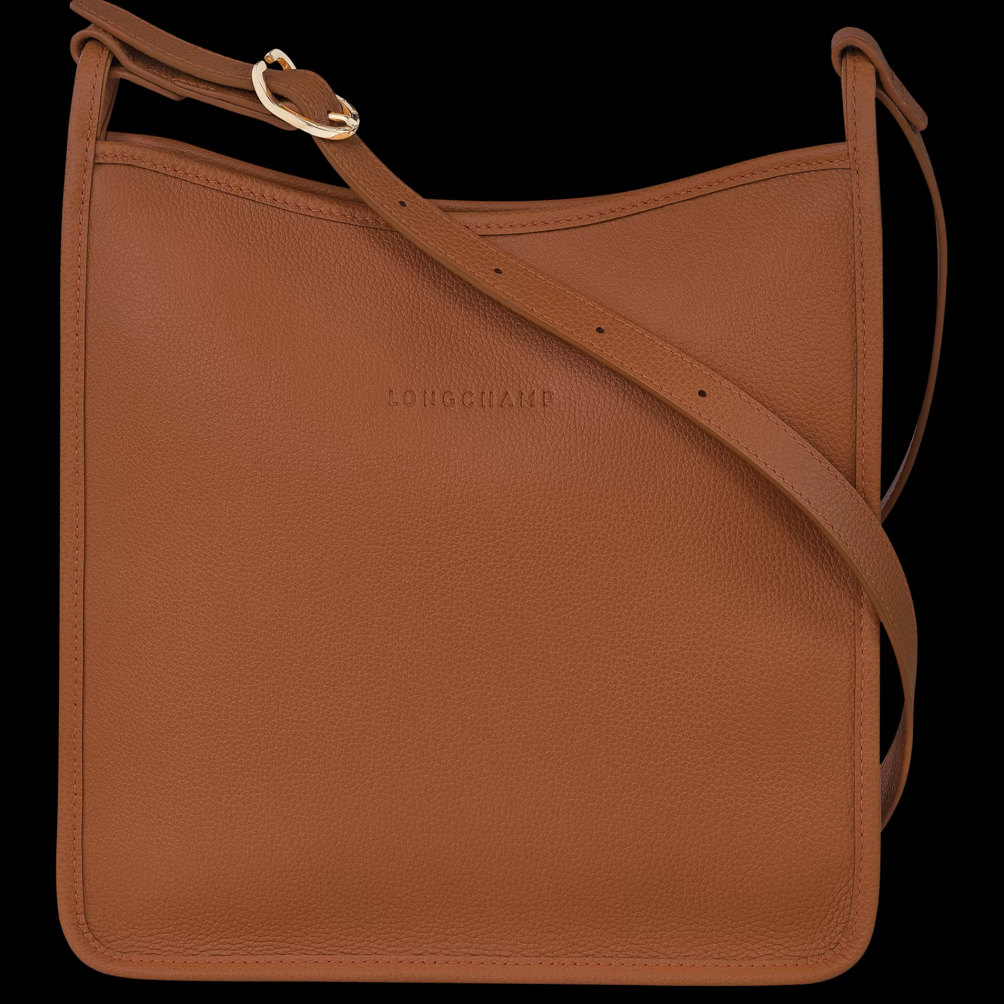 Le Foulonné | Sacs Bandoulière>Longchamp Sac Bandoulière M Le Foulonné Caramel