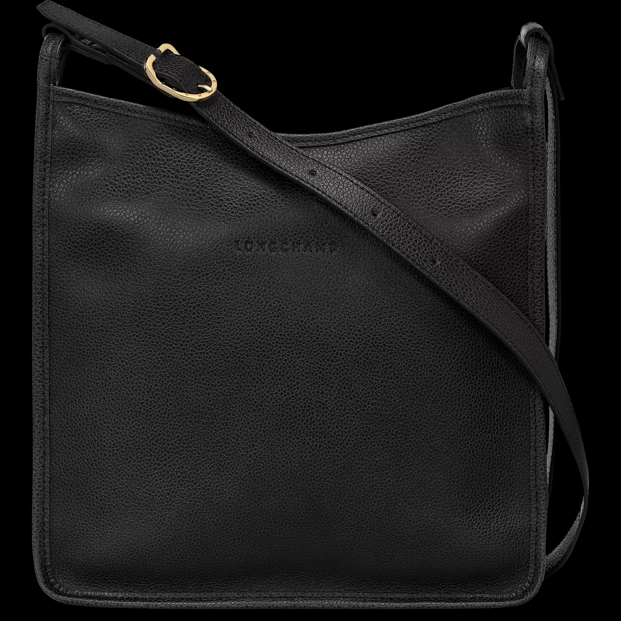 Le Foulonné | Sacs Bandoulière>Longchamp Sac Bandoulière M Le Foulonné Noir