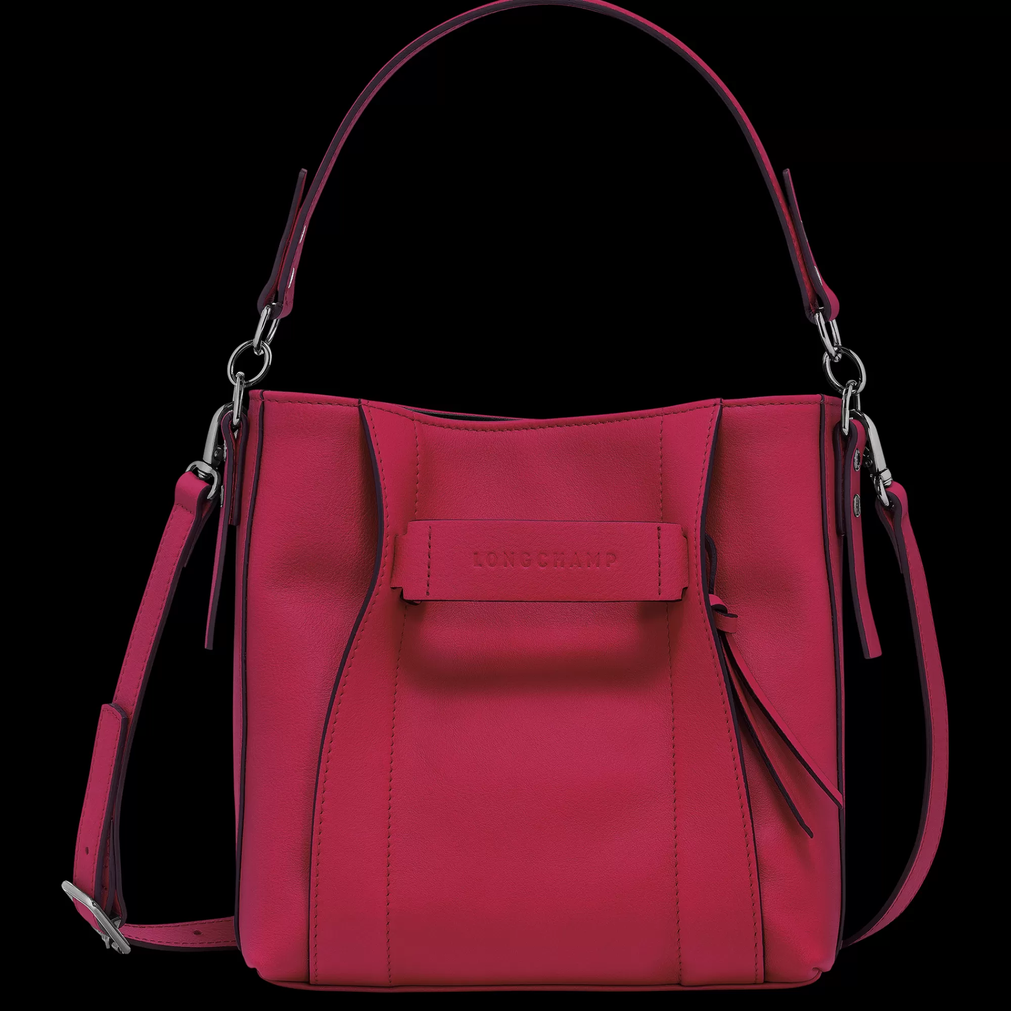 Longchamp 3D | Sacs Bandoulière>Longchamp Sac Bandoulière S 3D Magenta