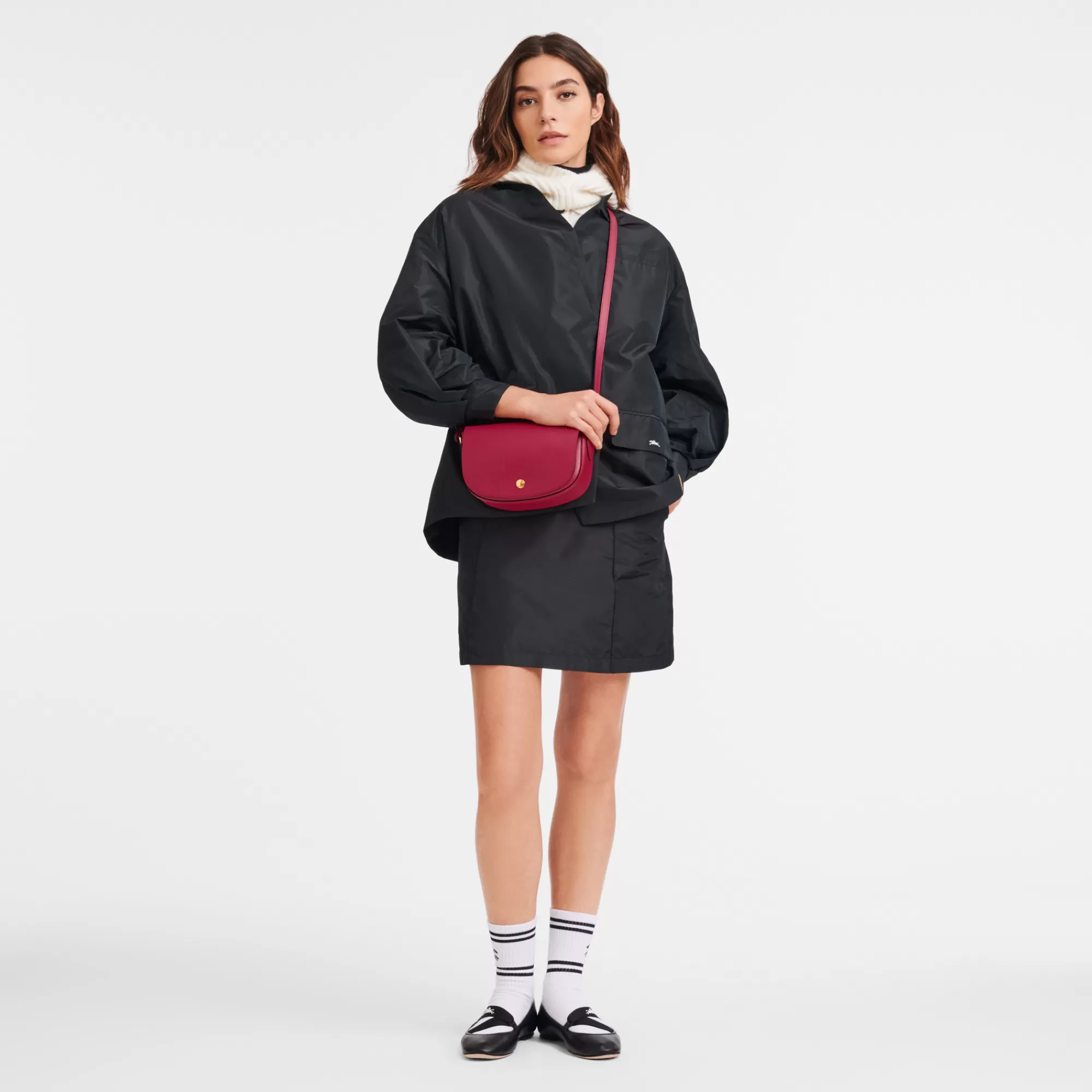 Épure | Sacs Bandoulière>Longchamp Sac Bandoulière S Épure Magenta