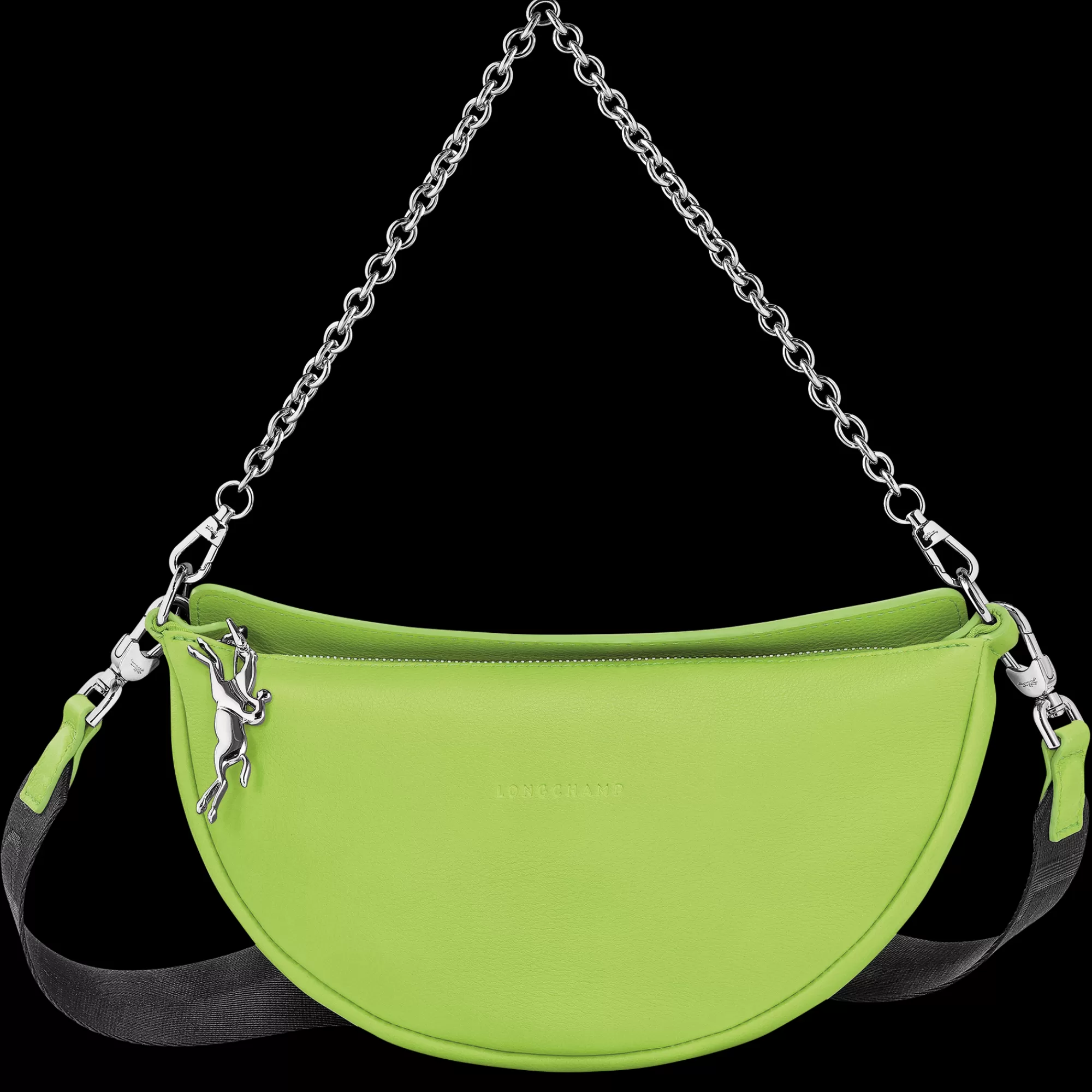 Smile | Sacs Porté Épaule>Longchamp Sac Bandoulière S Smile Vert Lumière