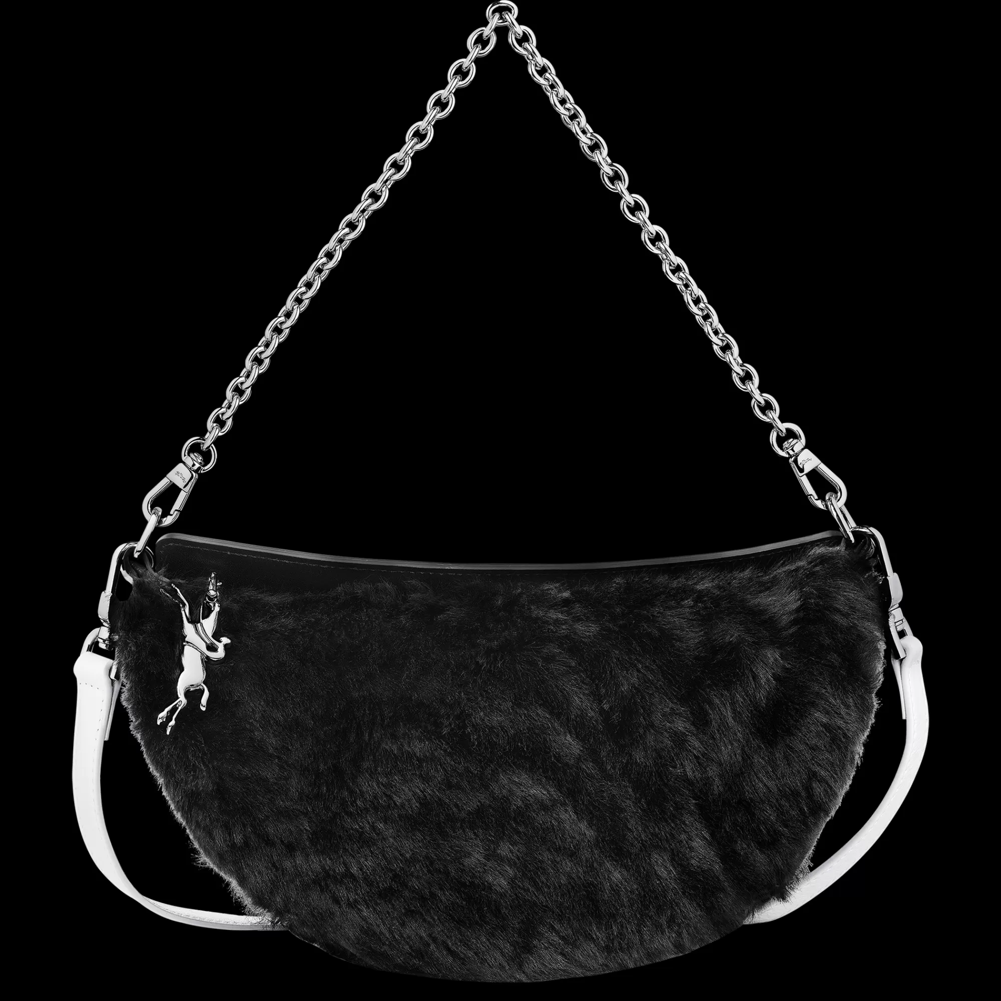 Smile | Sacs Porté Épaule>Longchamp Sac Bandoulière S Smile Noir