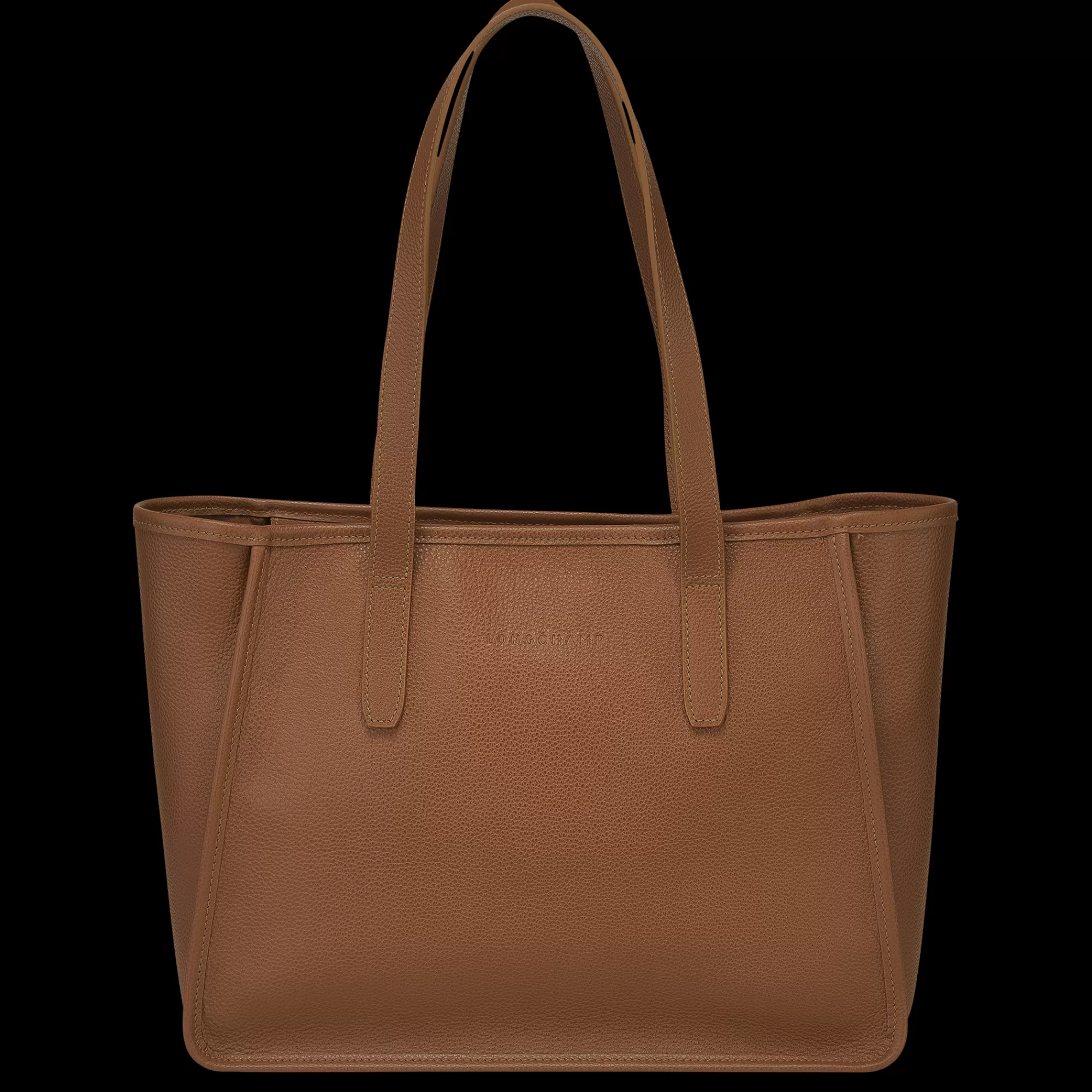 Le Foulonné | Sacs Porté Épaule>Longchamp Sac Cabas L Le Foulonné Caramel