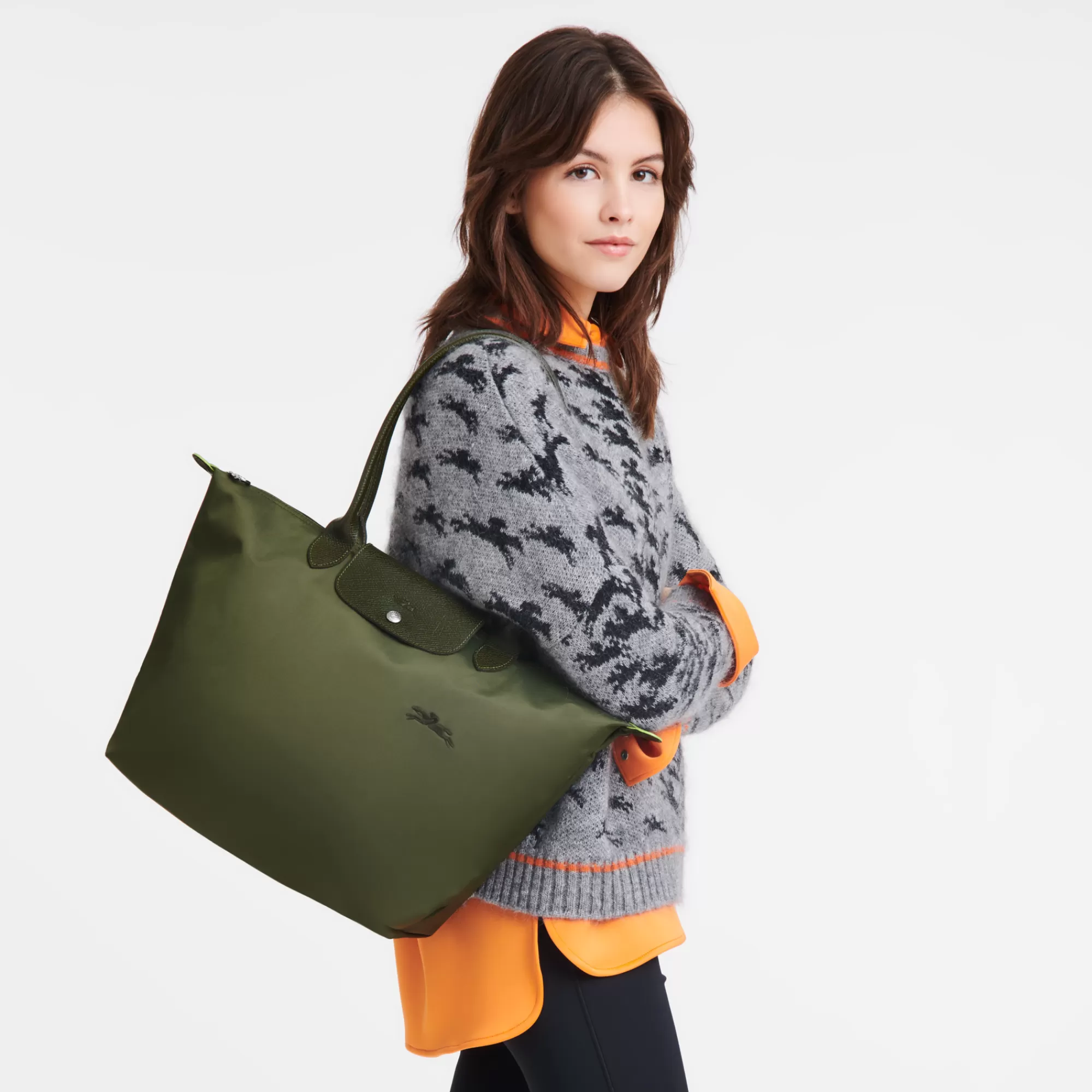 Le Pliage Green | Le Pliage L>Longchamp Sac Cabas L Le Pliage Green Forêt