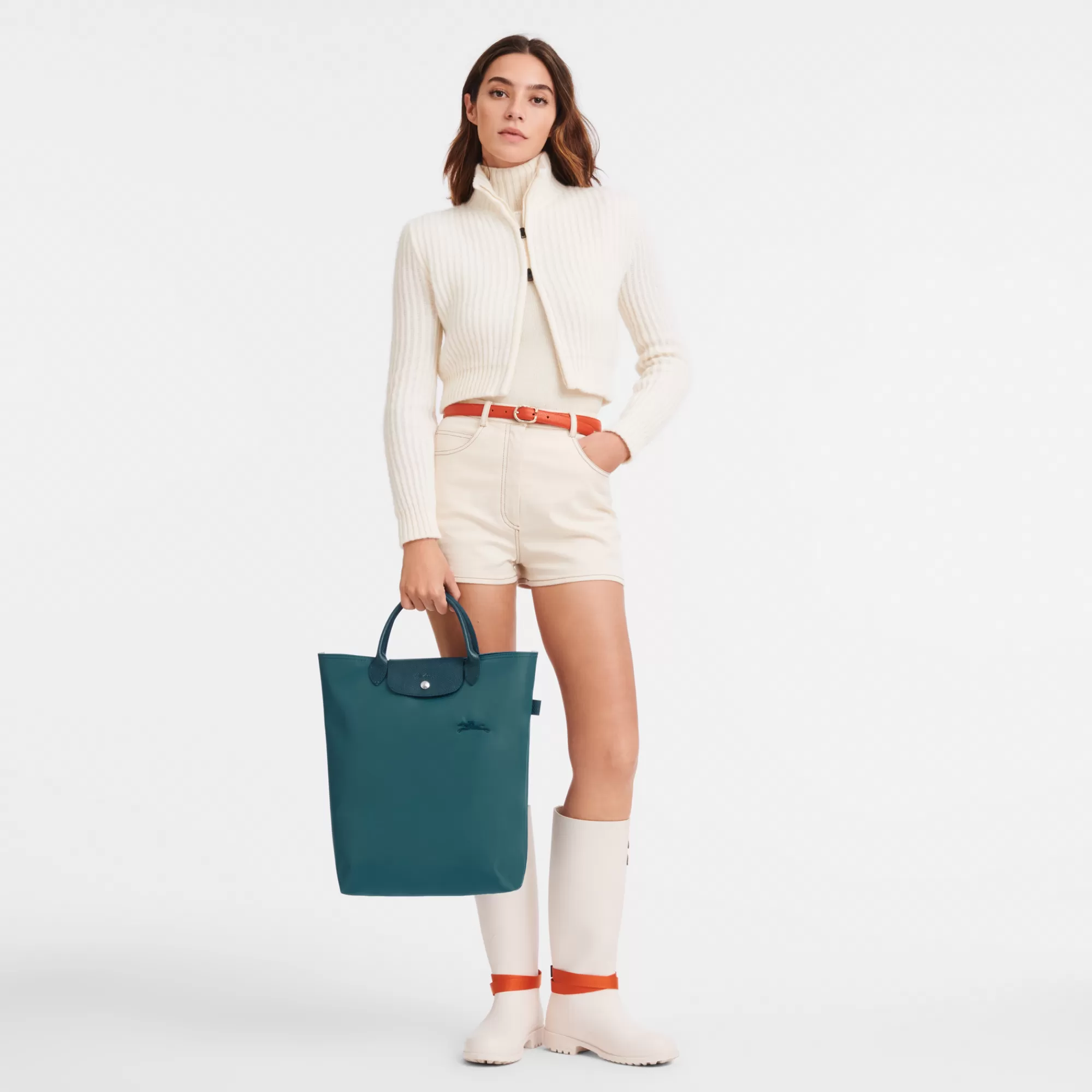 Le Pliage Green | Le Pliage M>Longchamp Sac Cabas M Le Pliage Green Paon