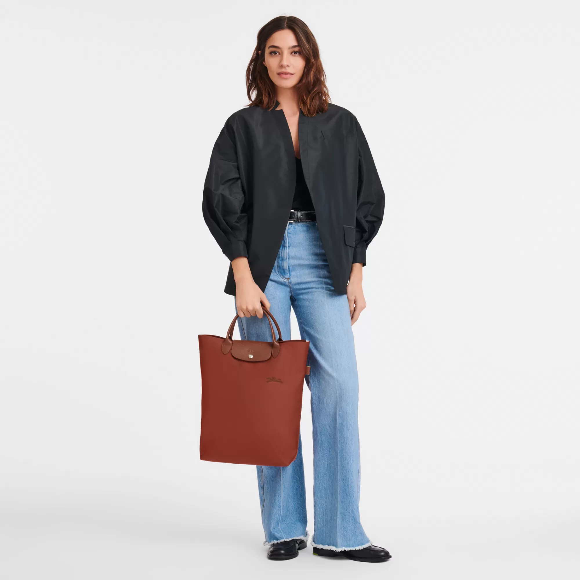 Le Pliage Green | Le Pliage M>Longchamp Sac Cabas M Le Pliage Green Châtaigne