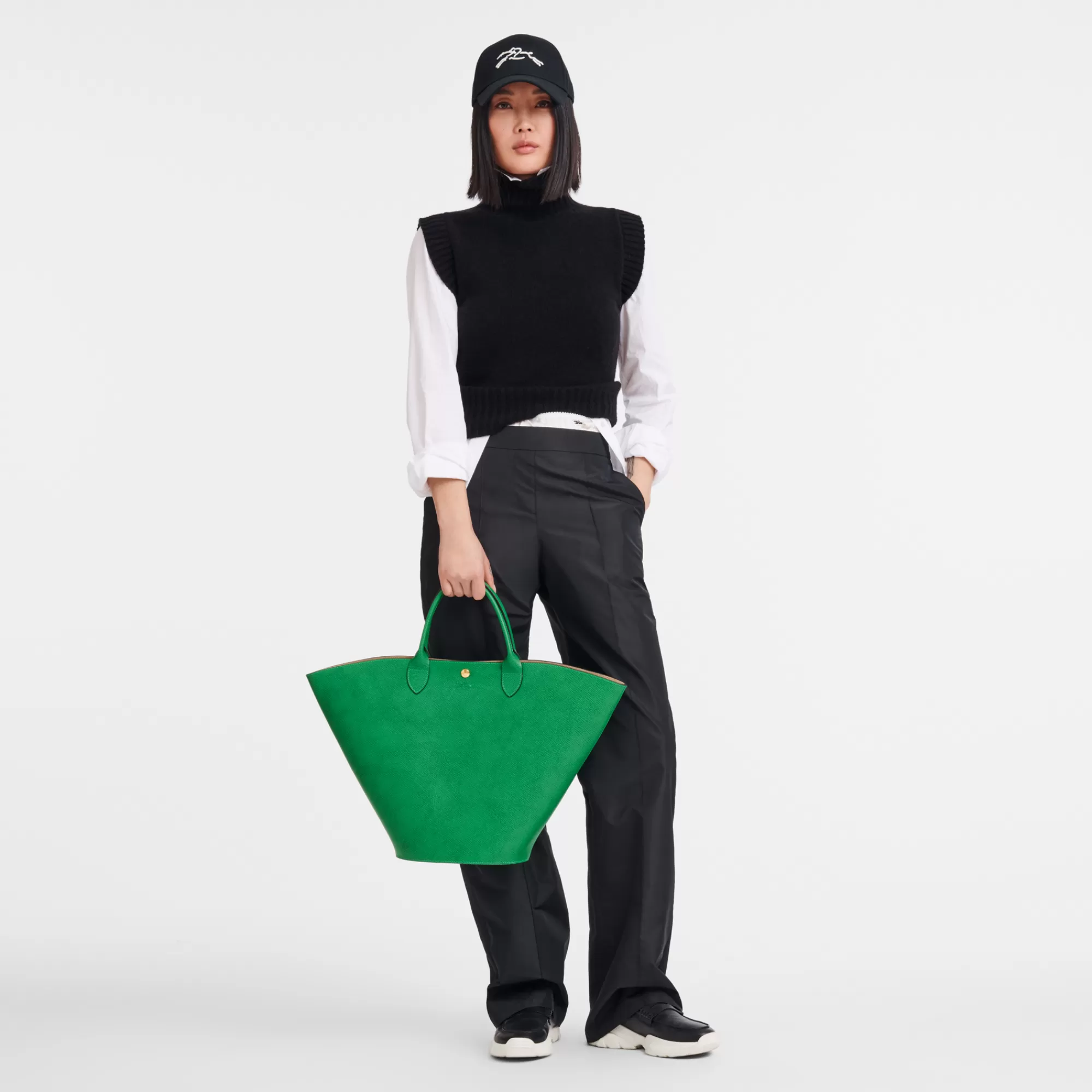 Épure | Sacs À Main>Longchamp Sac Cabas XL Épure Vert