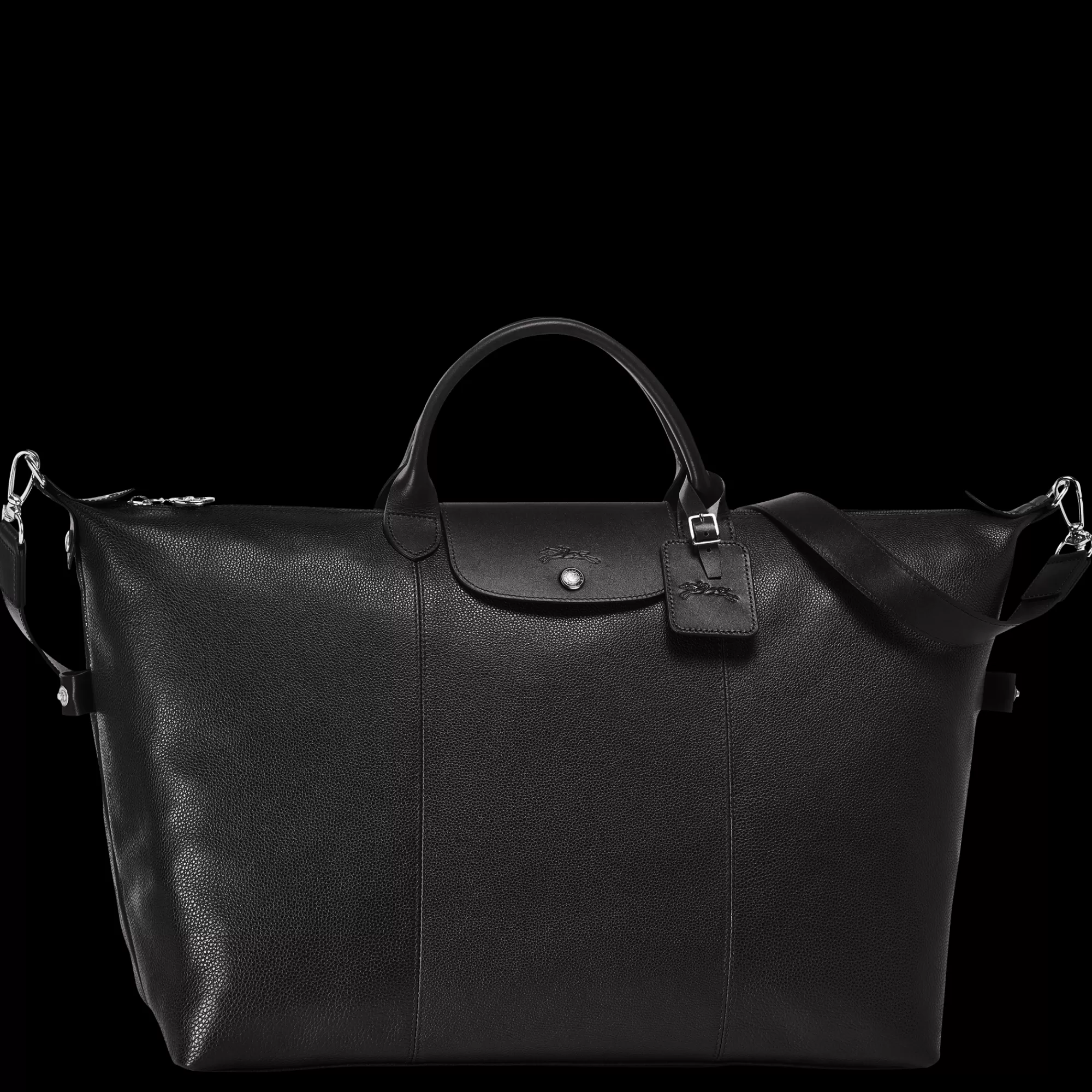 Sacs De Voyage | Sacs De Voyage>Longchamp Sac De Voyage M Le Foulonné Noir