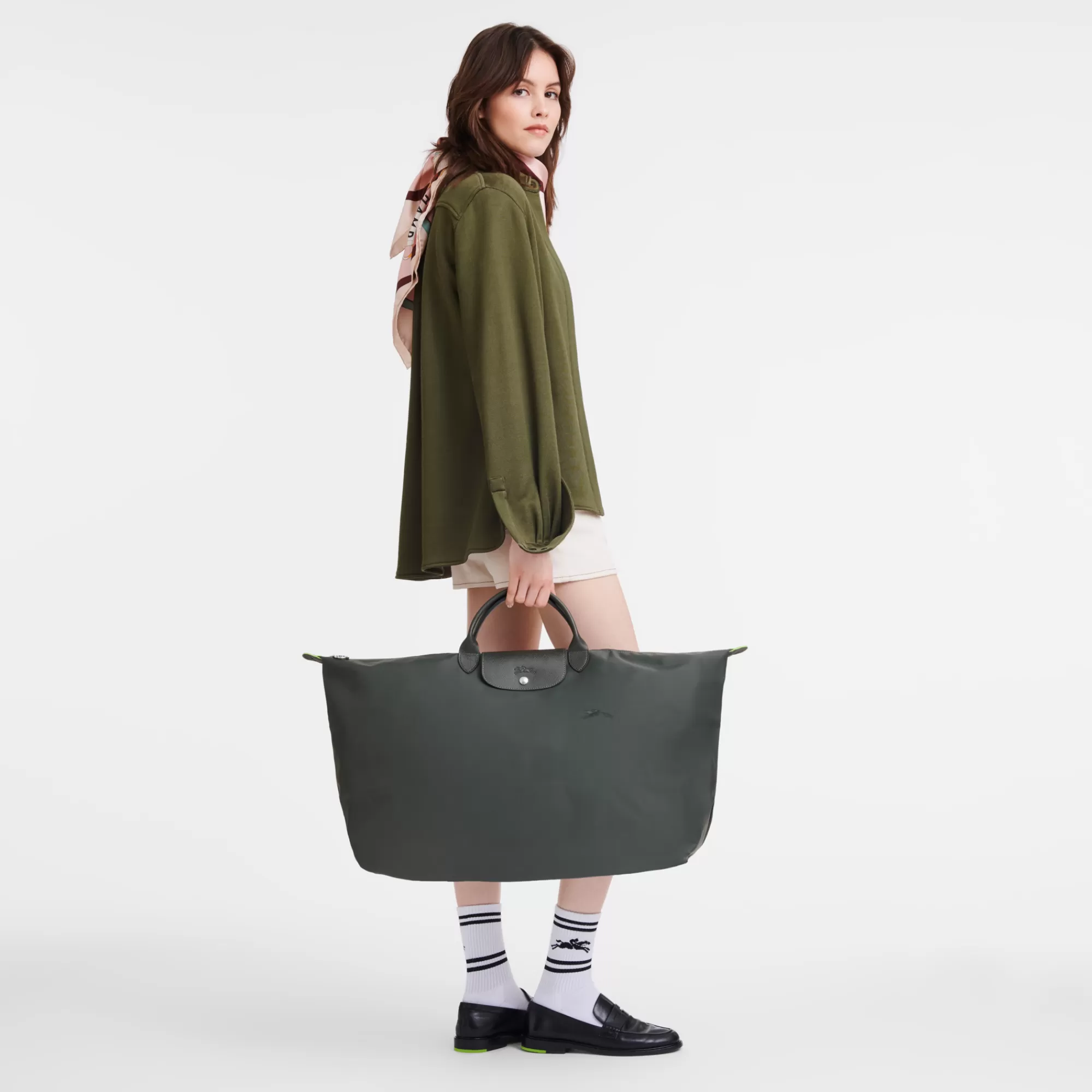 Le Pliage M | Le Pliage Voyage>Longchamp Sac De Voyage M Le Pliage Green Graphite