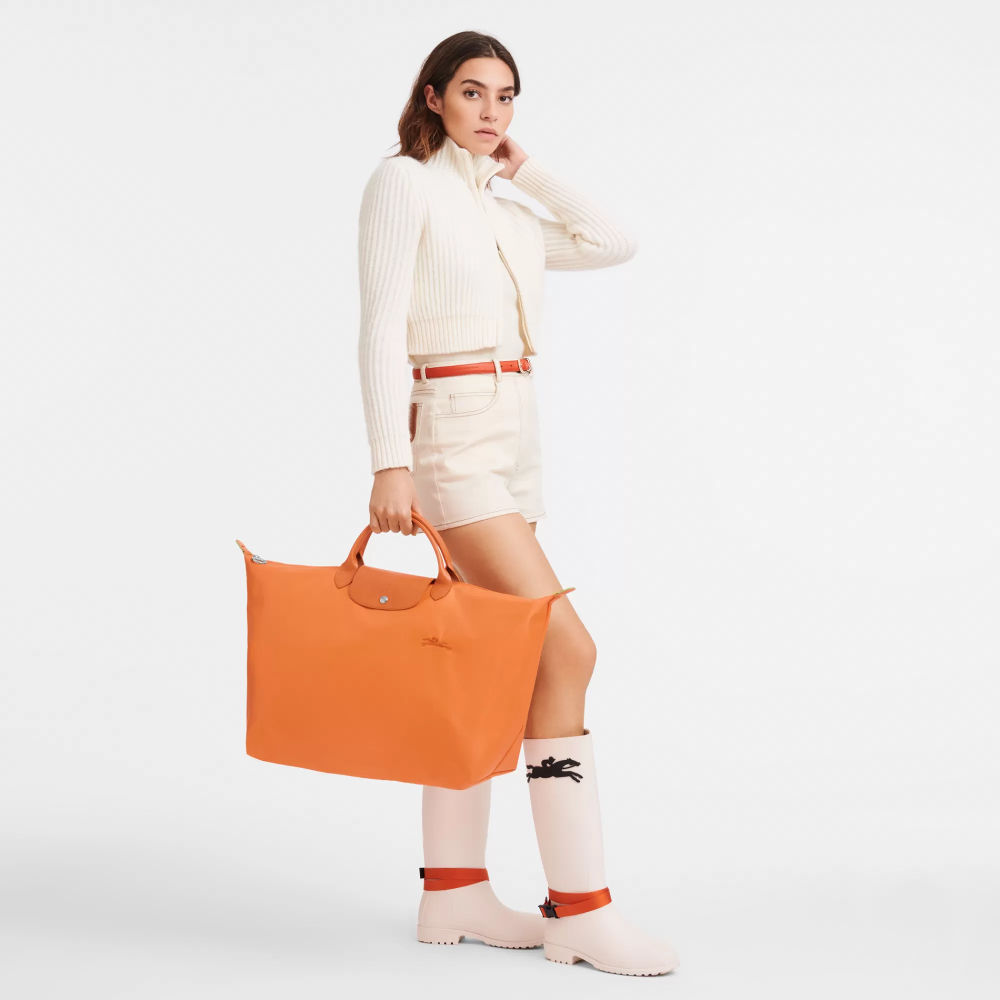 Le Pliage S | Le Pliage Voyage>Longchamp Sac De Voyage S Le Pliage Green Orange