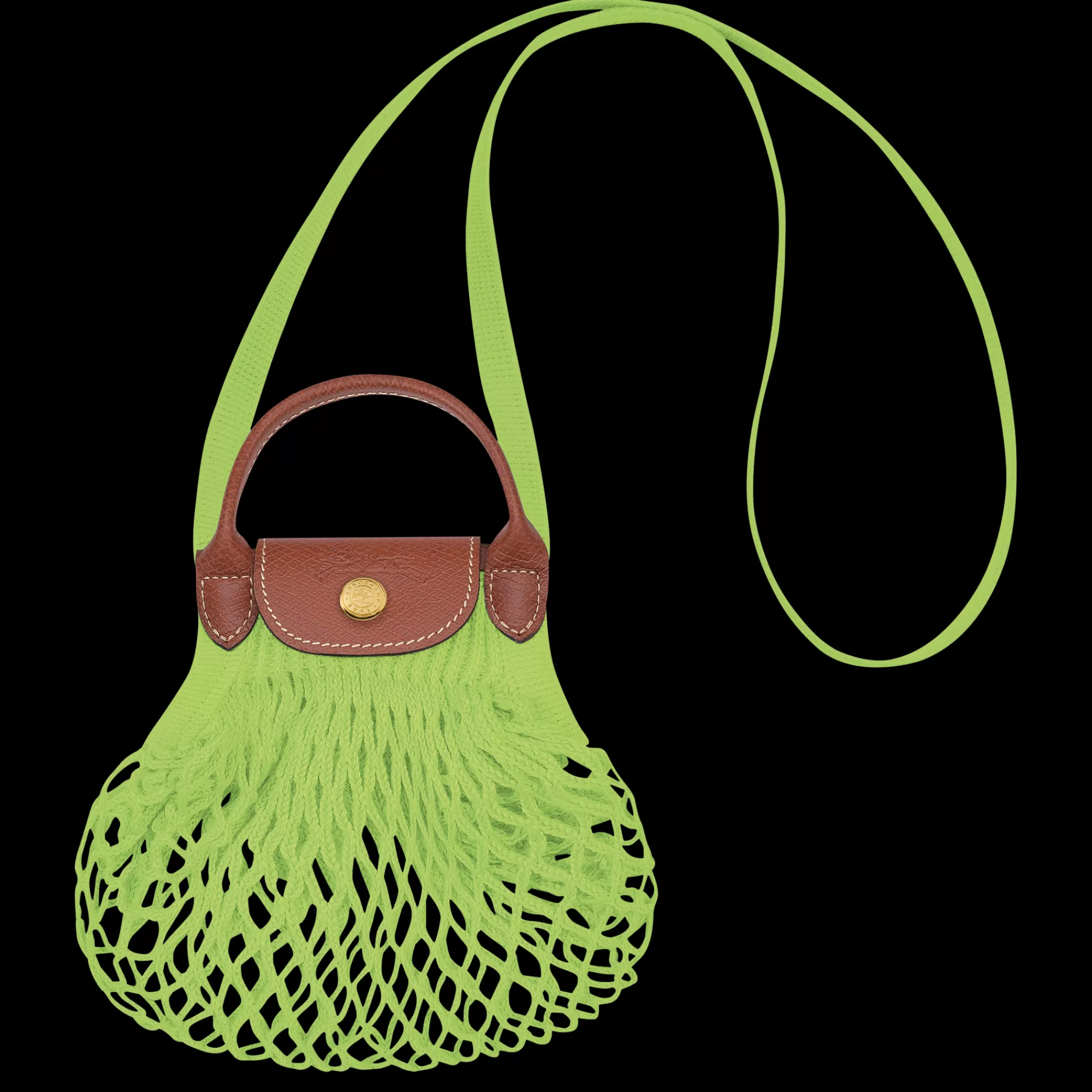 Le Pliage Collection | Le Pliage Xs>Longchamp Sac Filet XS Le Pliage Filet Vert Lumière