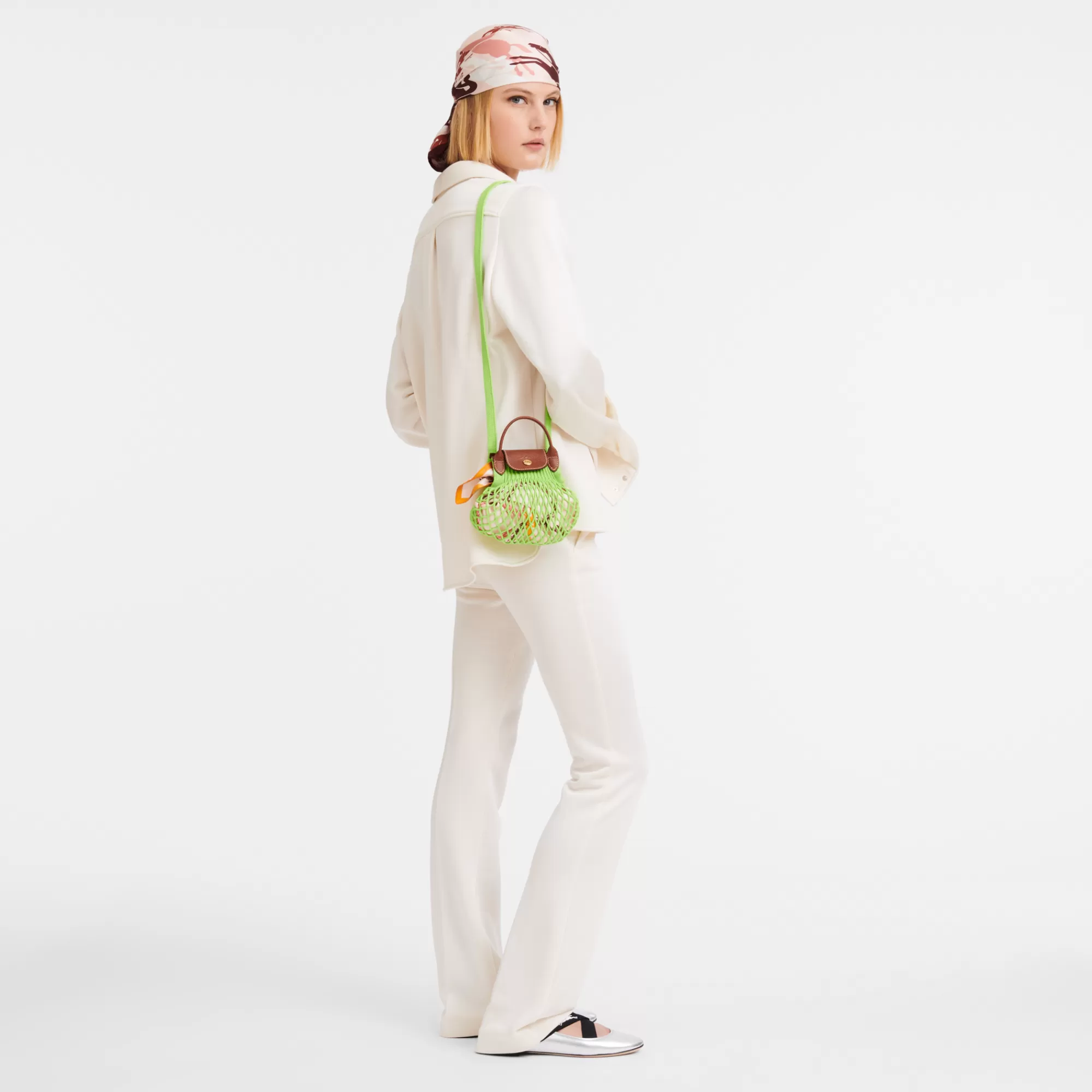 Le Pliage Collection | Le Pliage Xs>Longchamp Sac Filet XS Le Pliage Filet Vert Lumière