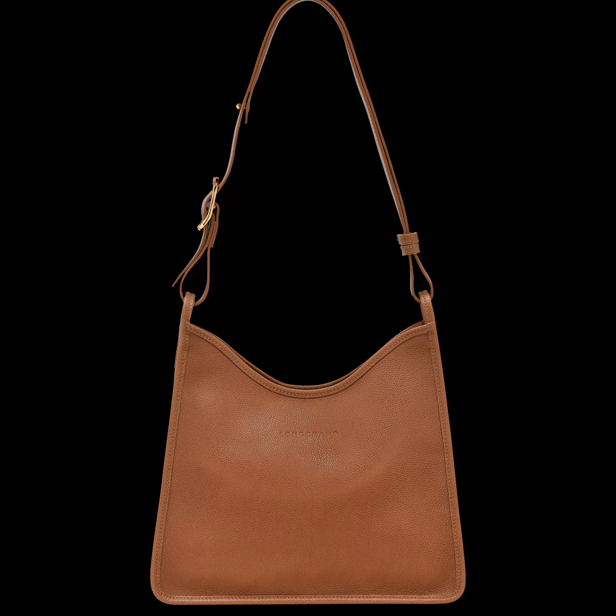 Le Foulonné | Sacs Porté Épaule>Longchamp Sac Porté épaule M Le Foulonné Caramel