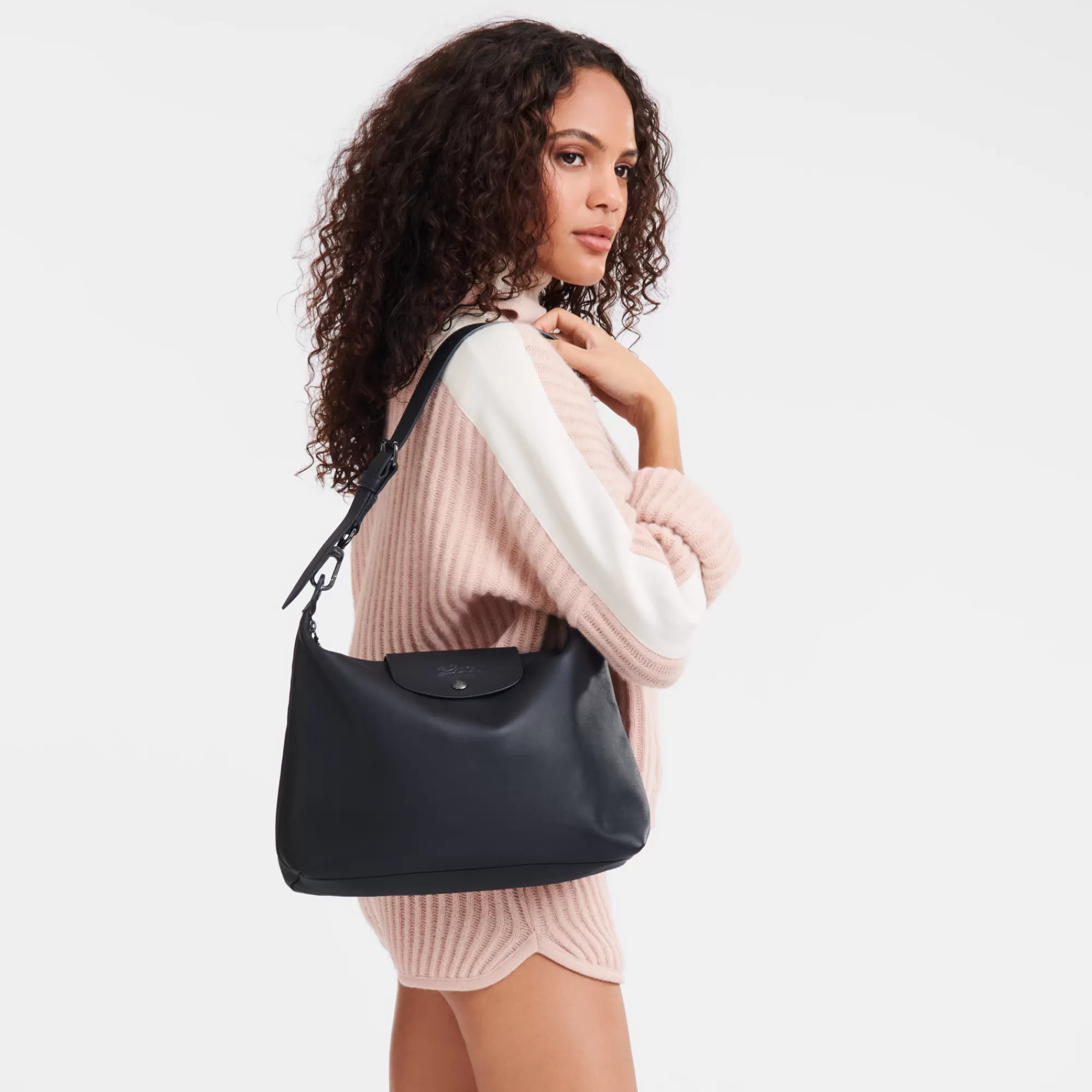 Le Pliage Xtra | Le Pliage M>Longchamp Sac Porté épaule M Le Pliage Xtra Noir