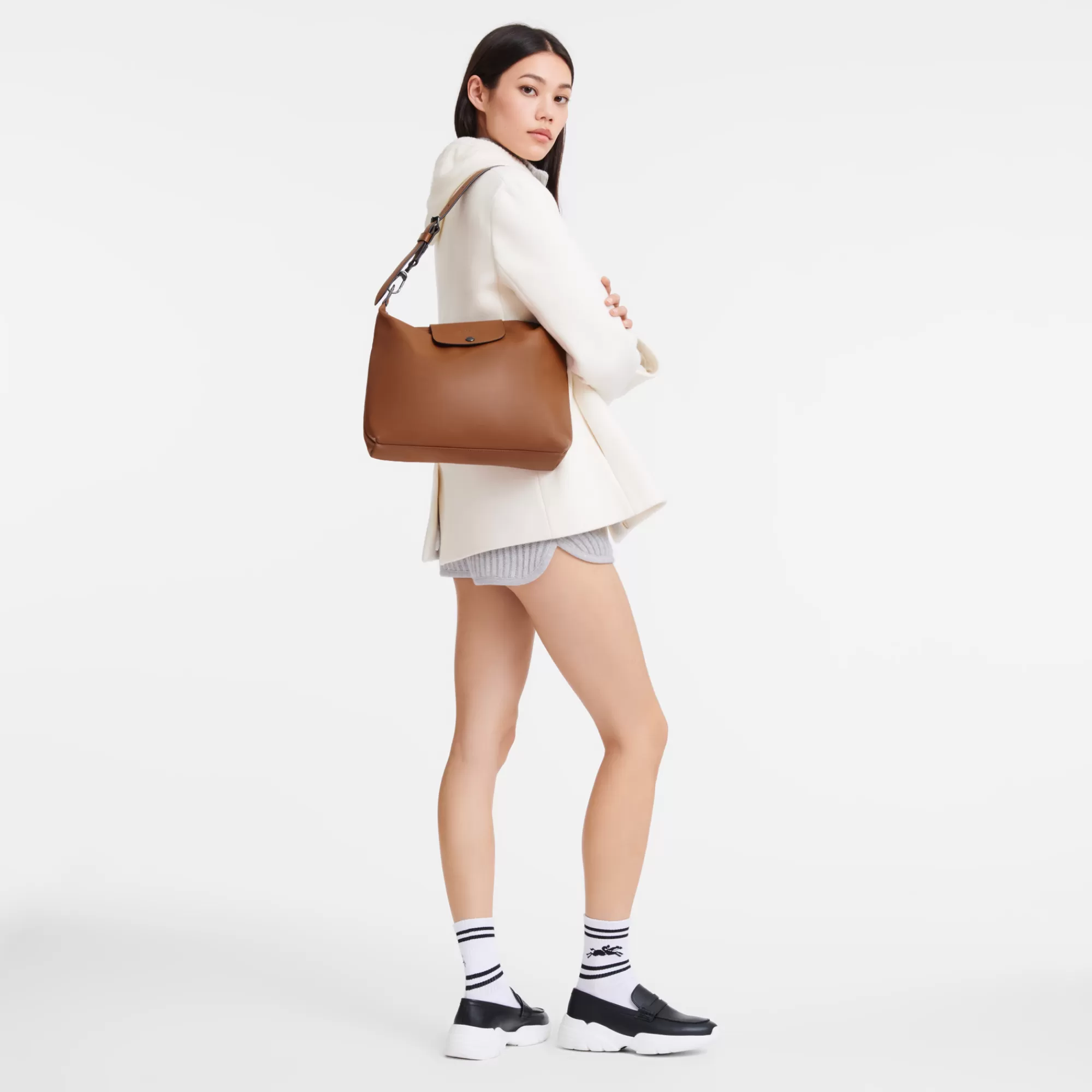 Le Pliage Xtra | Le Pliage M>Longchamp Sac Porté épaule M Le Pliage Xtra Cognac