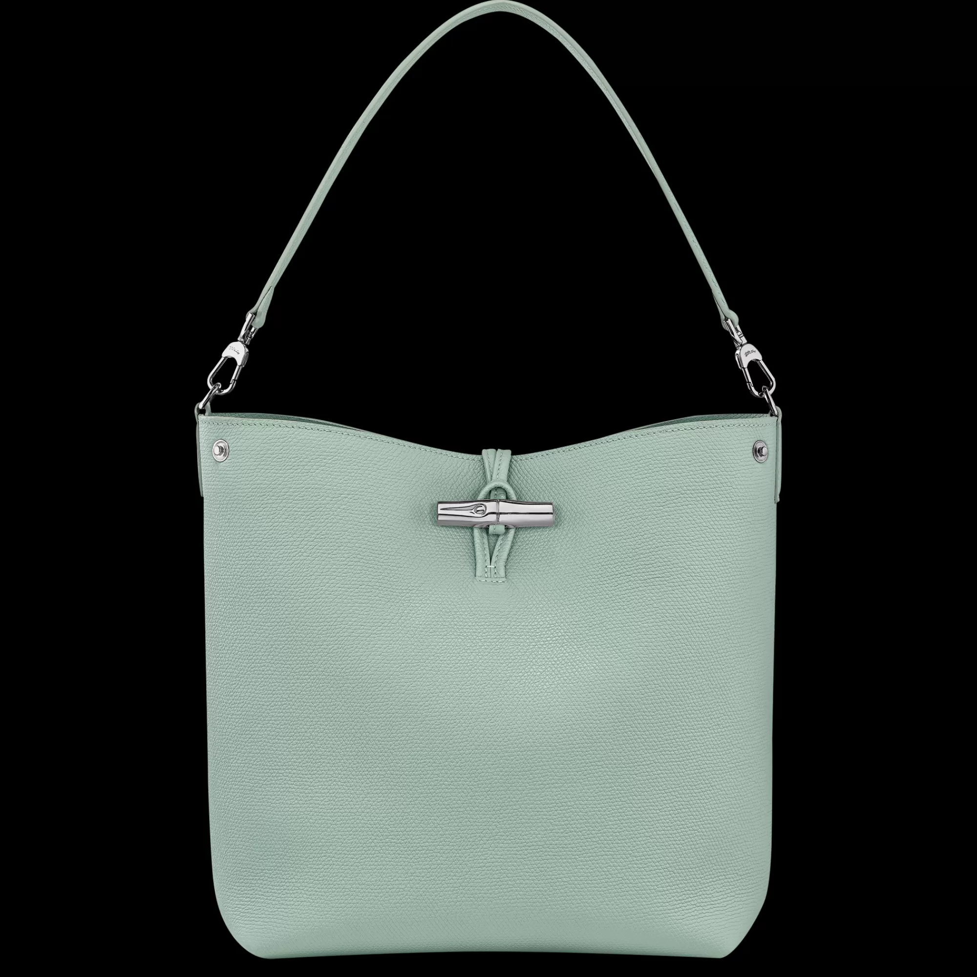 Le Roseau | Sacs Cuir>Longchamp Sac Porté épaule M Le Roseau Céladon