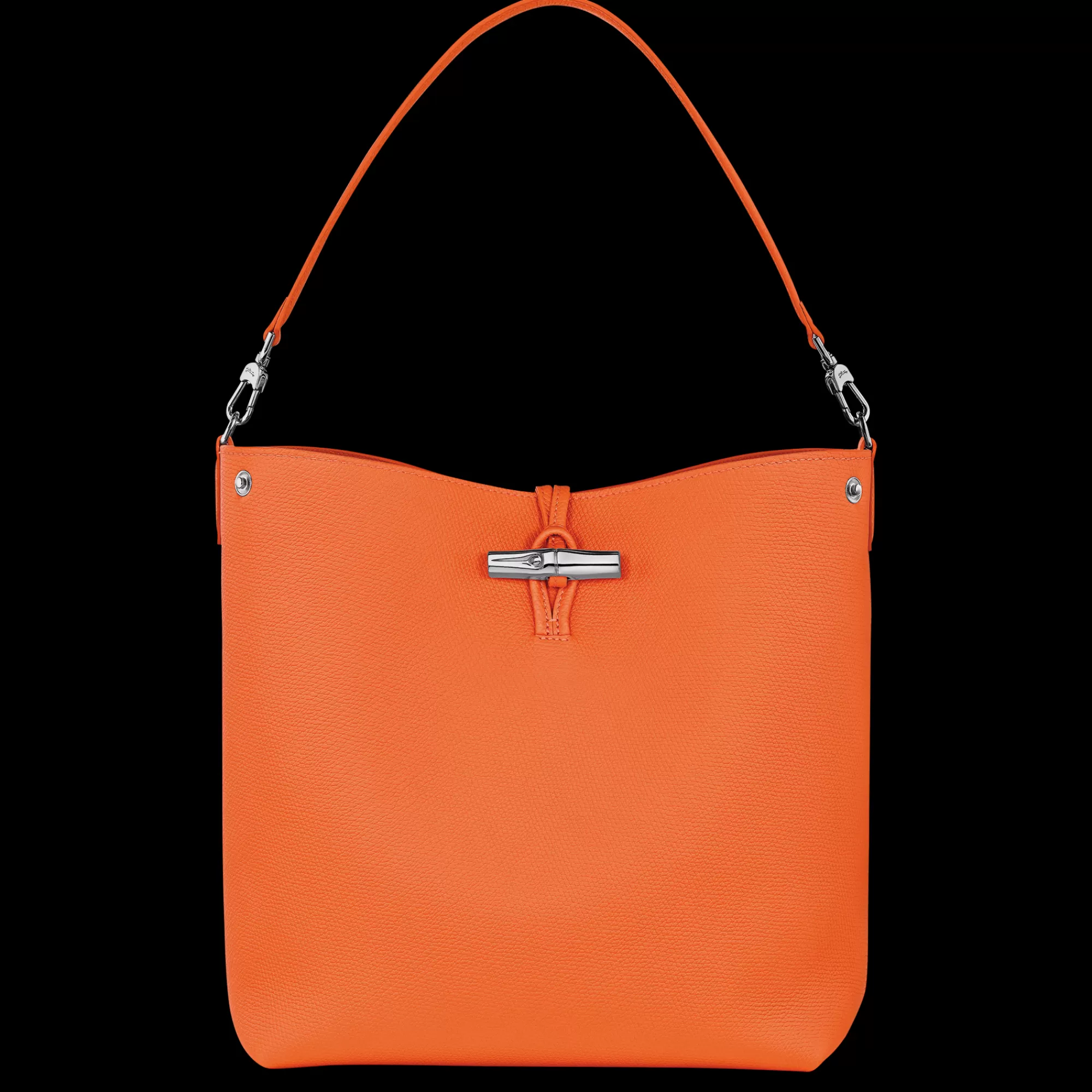 Le Roseau | Sacs Porté Épaule>Longchamp Sac Porté épaule M Le Roseau Orange