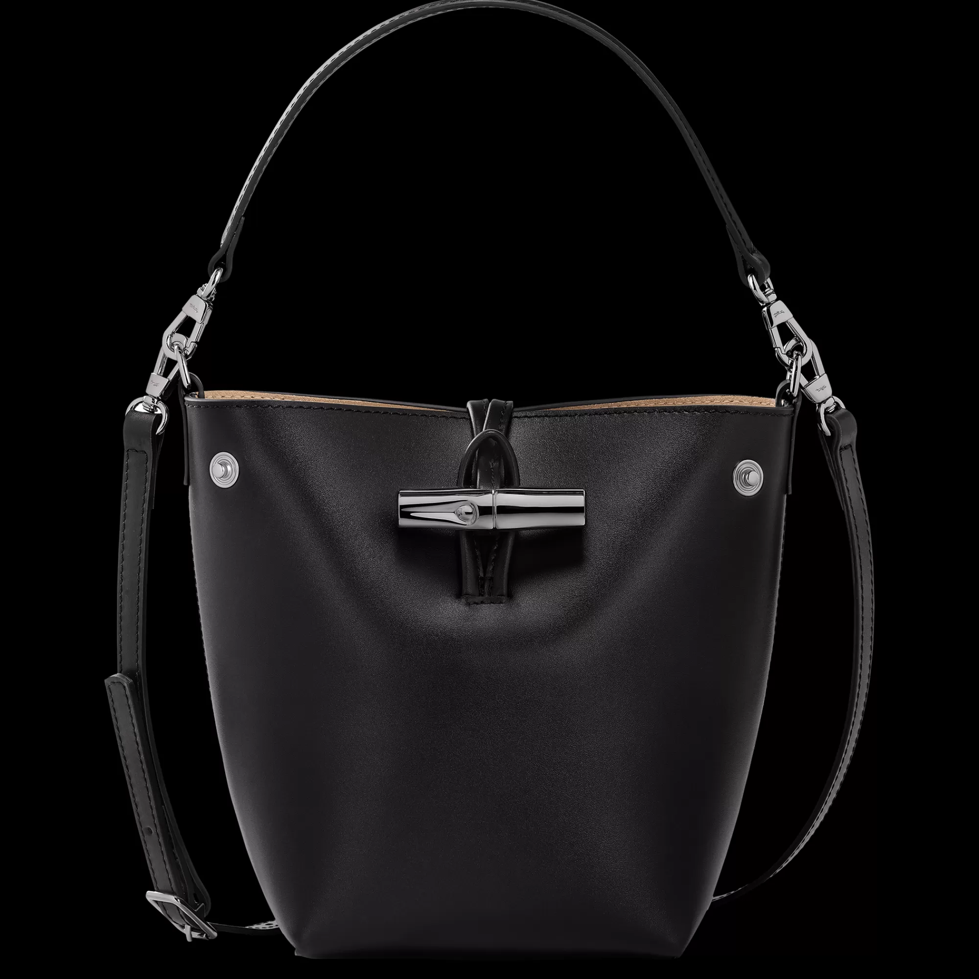 Le Roseau | Sacs Bandoulière>Longchamp Sac Seau XS Le Roseau Noir