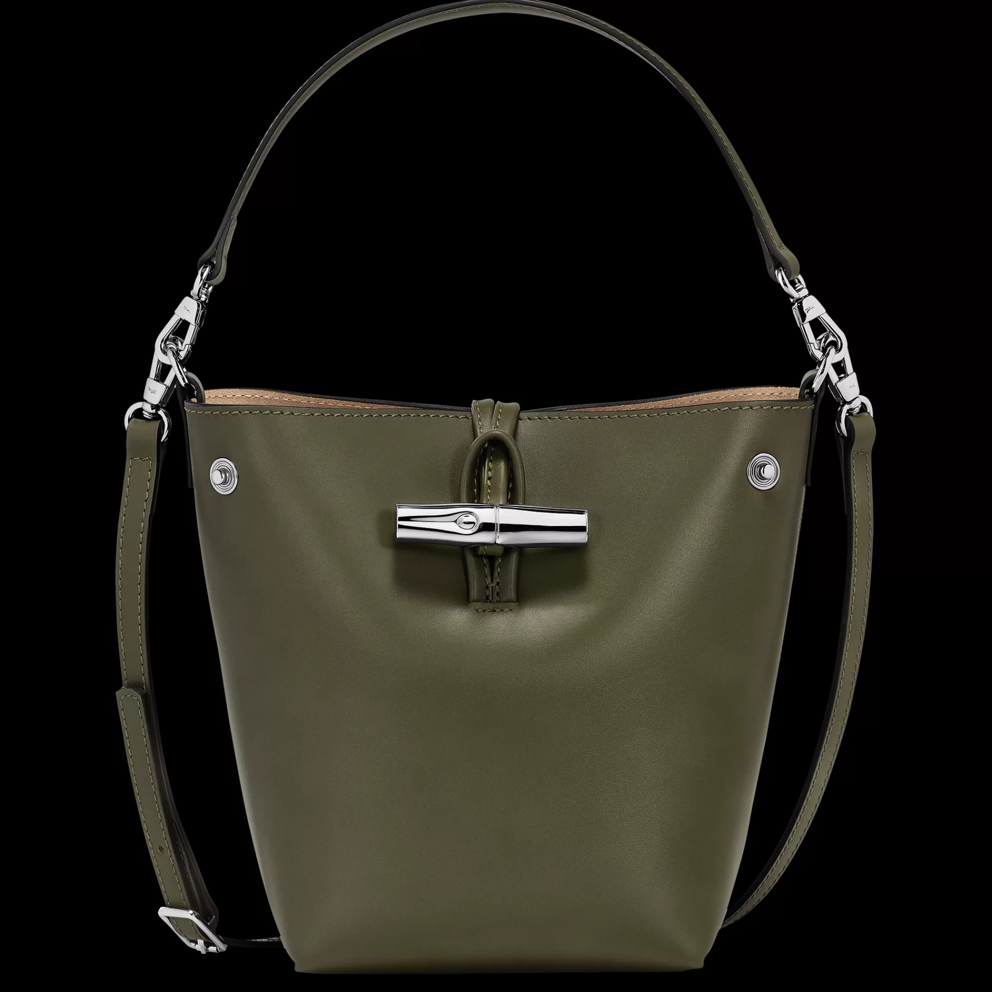 Le Roseau | Sacs Bandoulière>Longchamp Sac Seau XS Le Roseau Kaki