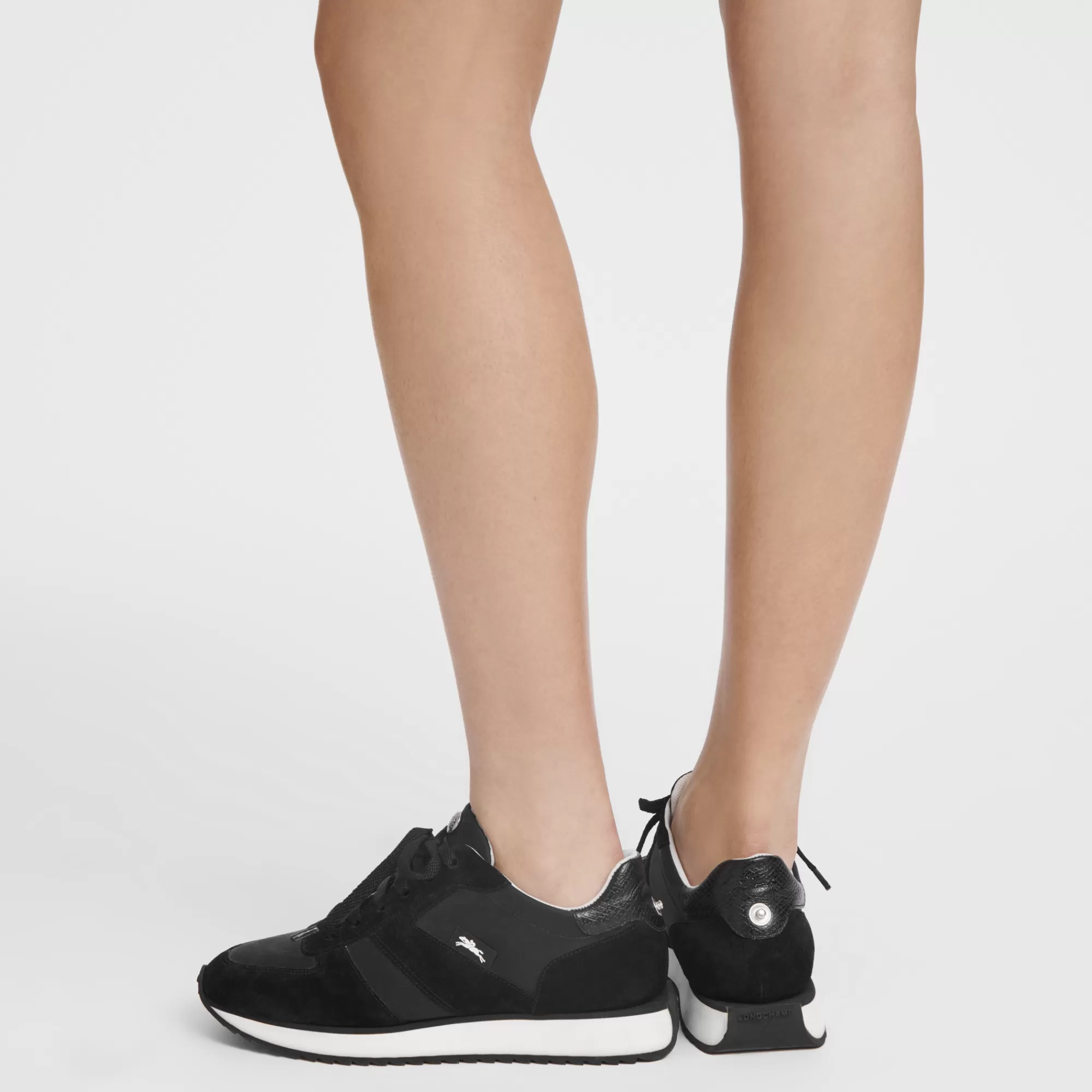 Le Pliage Green | Sneakers>Longchamp Sneakers Le Pliage Green Noir