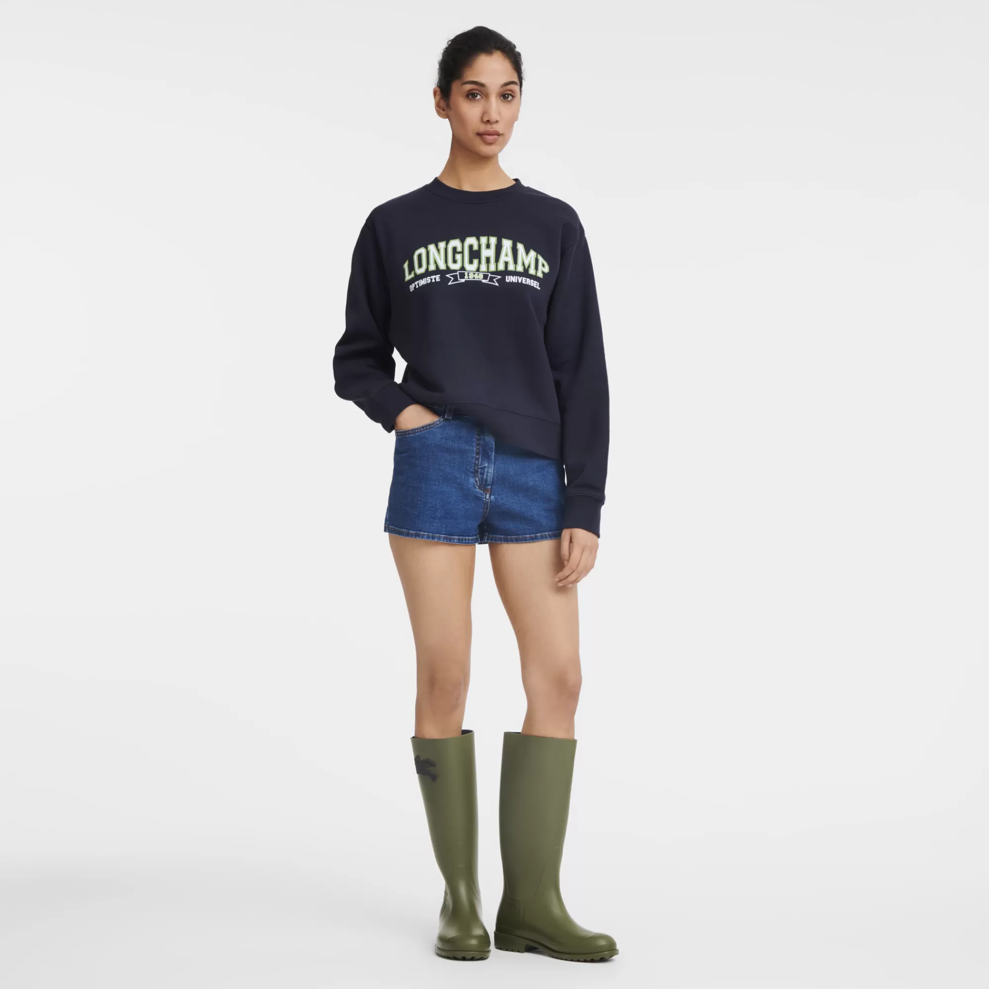 Tops & Blouses>Longchamp Sweat Navy