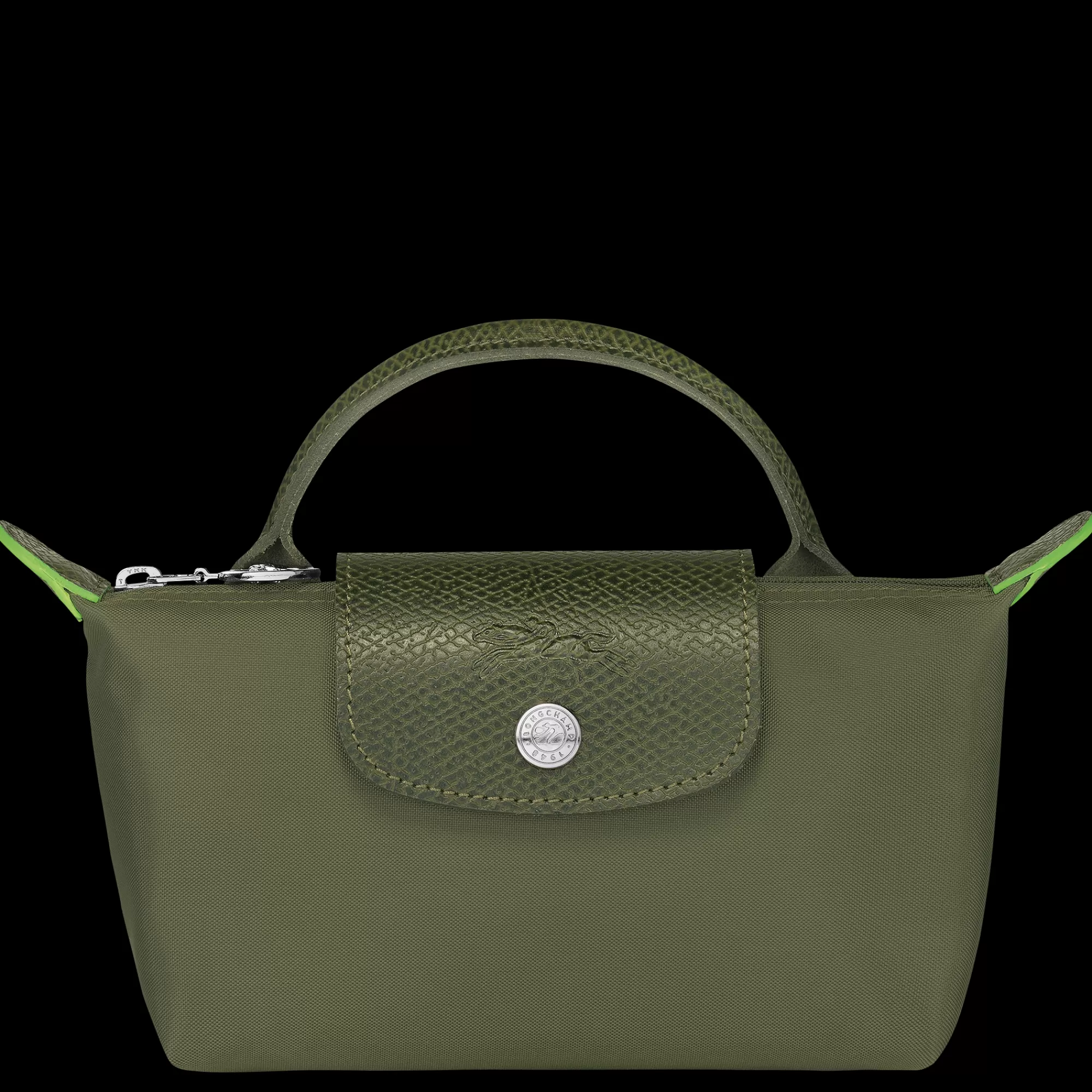 Le Pliage Xs | Le Pliage Green>Longchamp Trousse Cosmétiques Avec Poignée Le Pliage Green Forêt